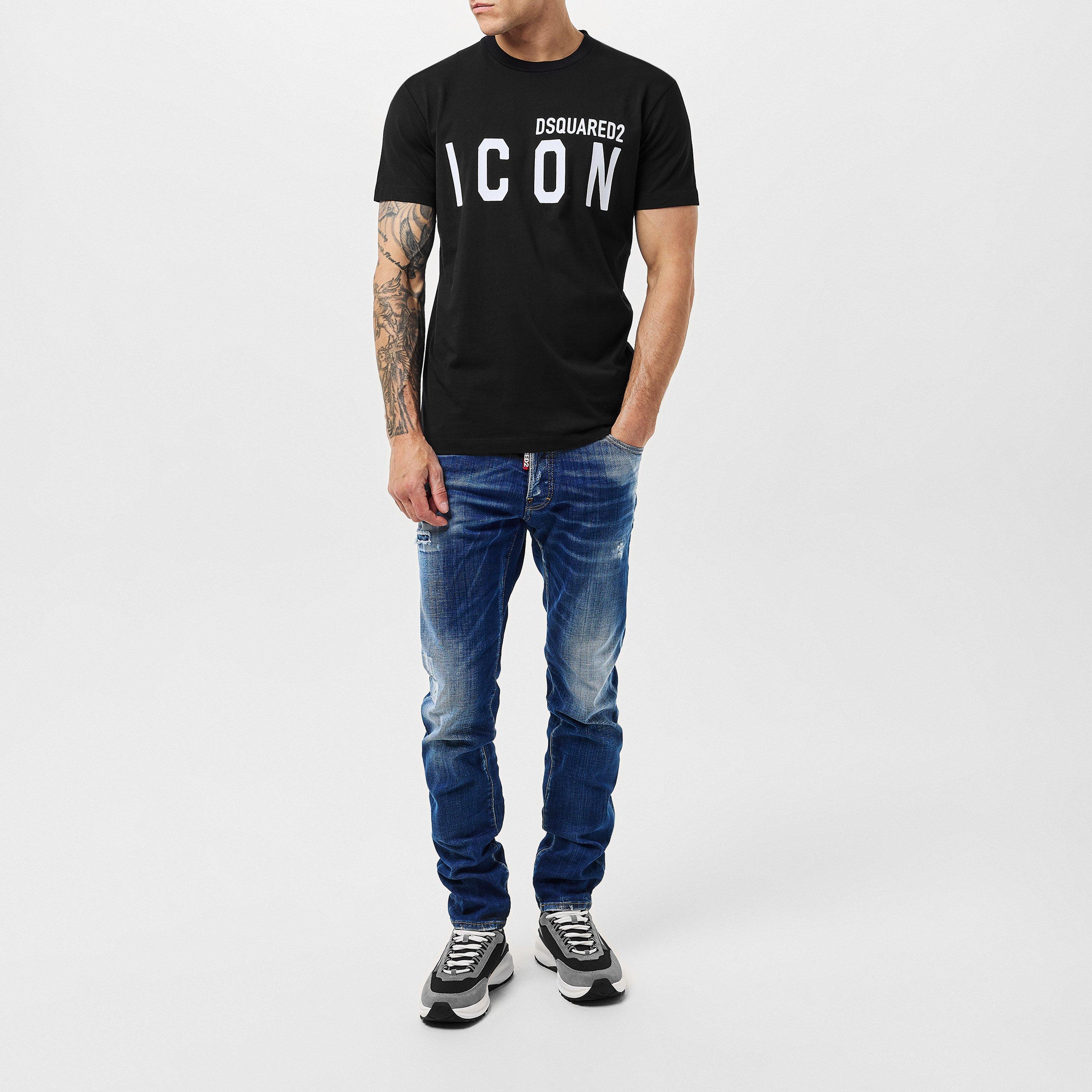 Black - DSquared2 - Icon T-Shirt - 6