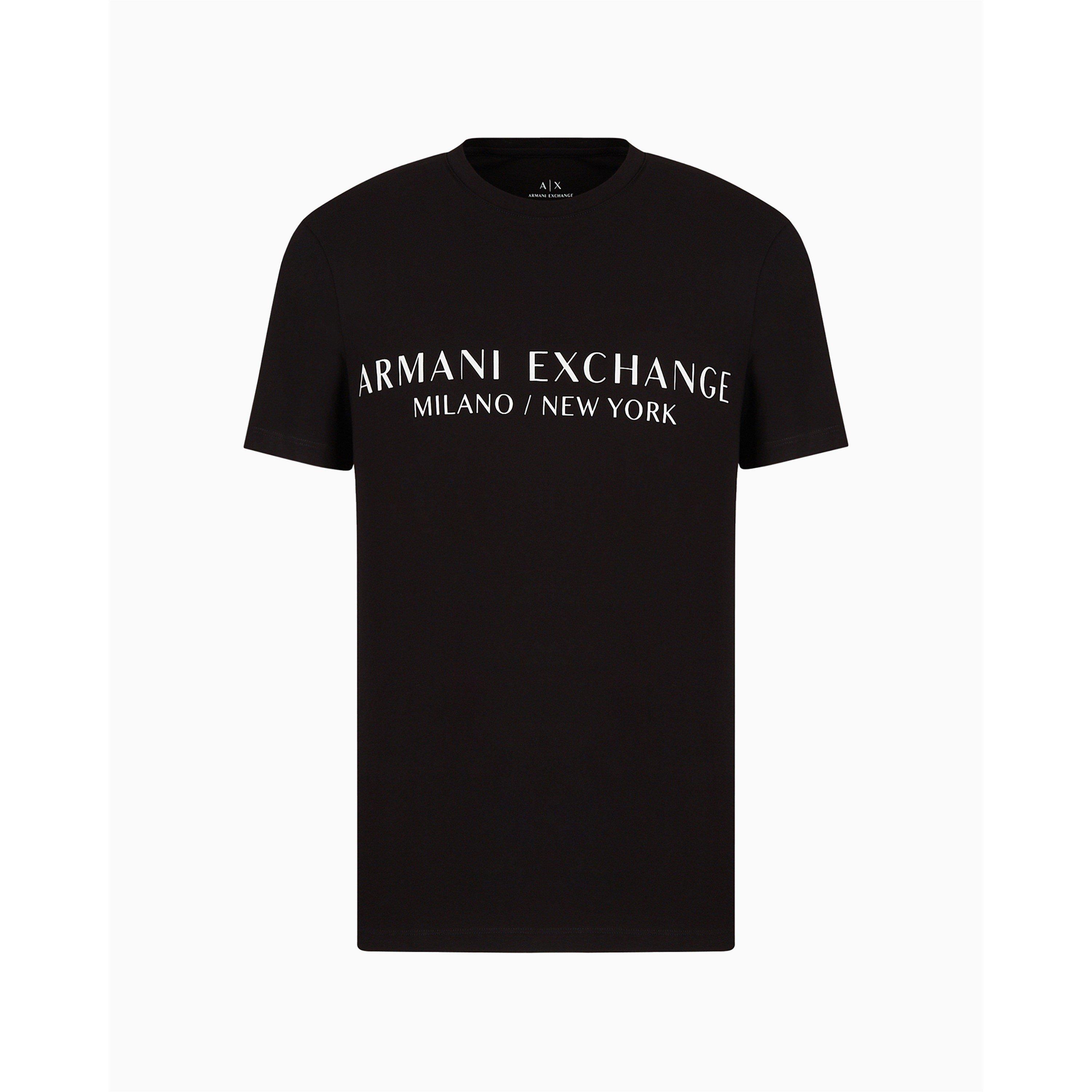 Armani Exchange Men's Black 1200 Cotton T-Shirt - S