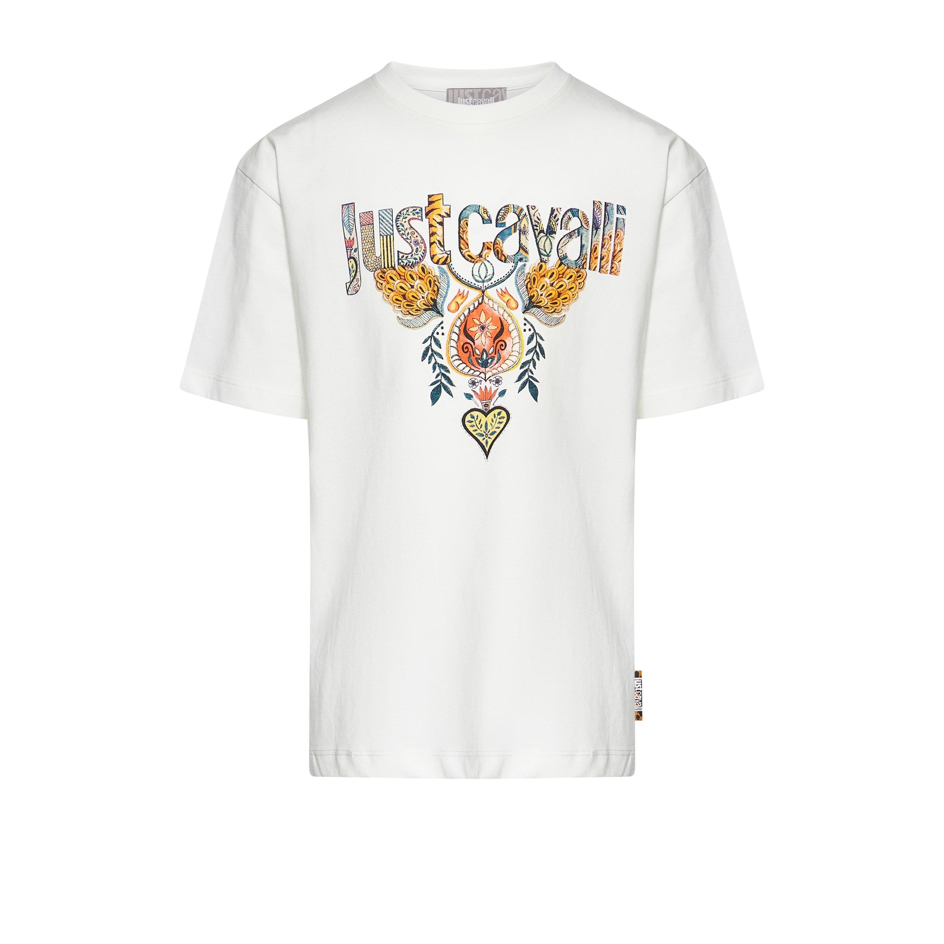 Roberto Cavalli  Kids Cavalli Lgo Tee Jn61 - Ofpristine - 8Y