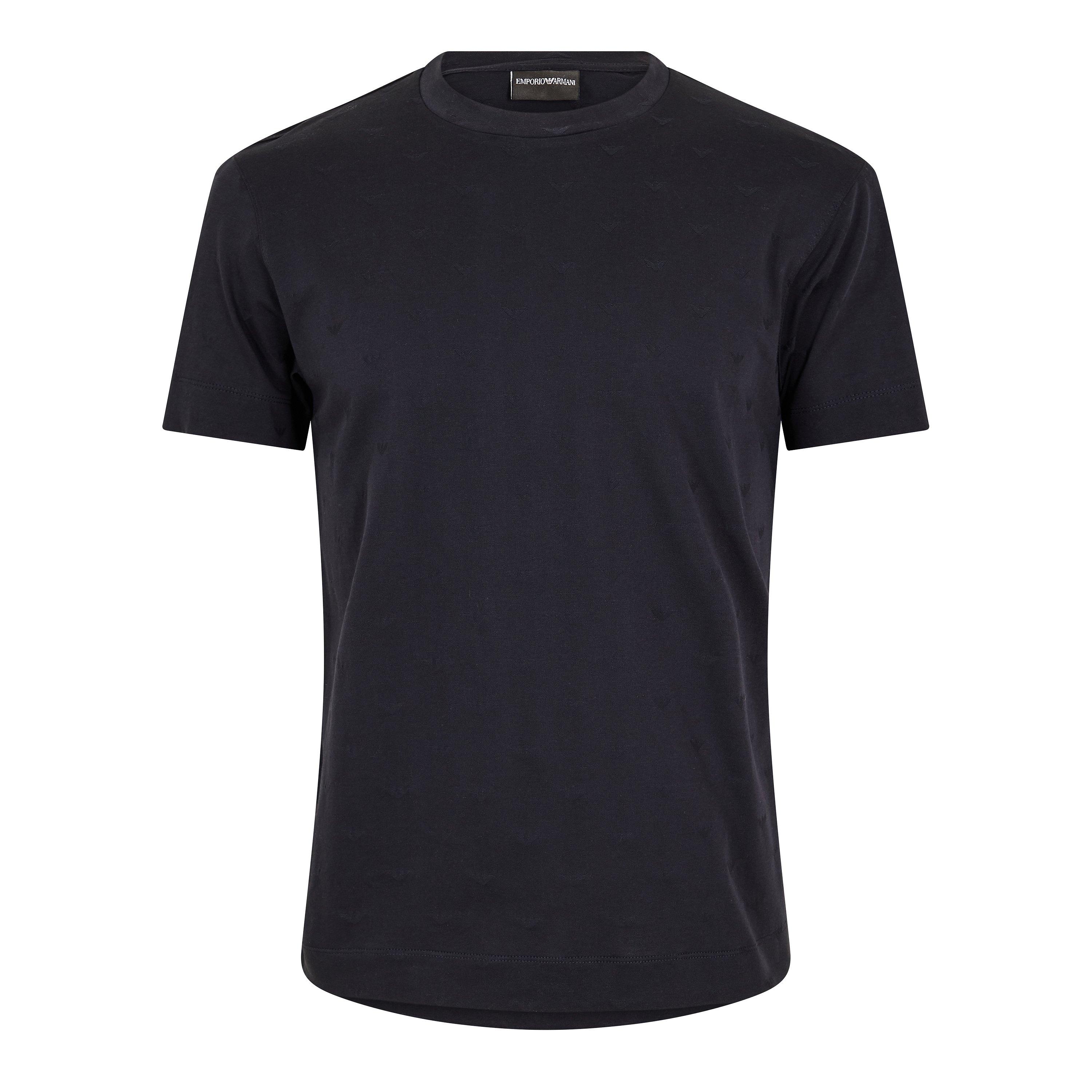 Navy - Emporio Armani - T-SHIRT - 1