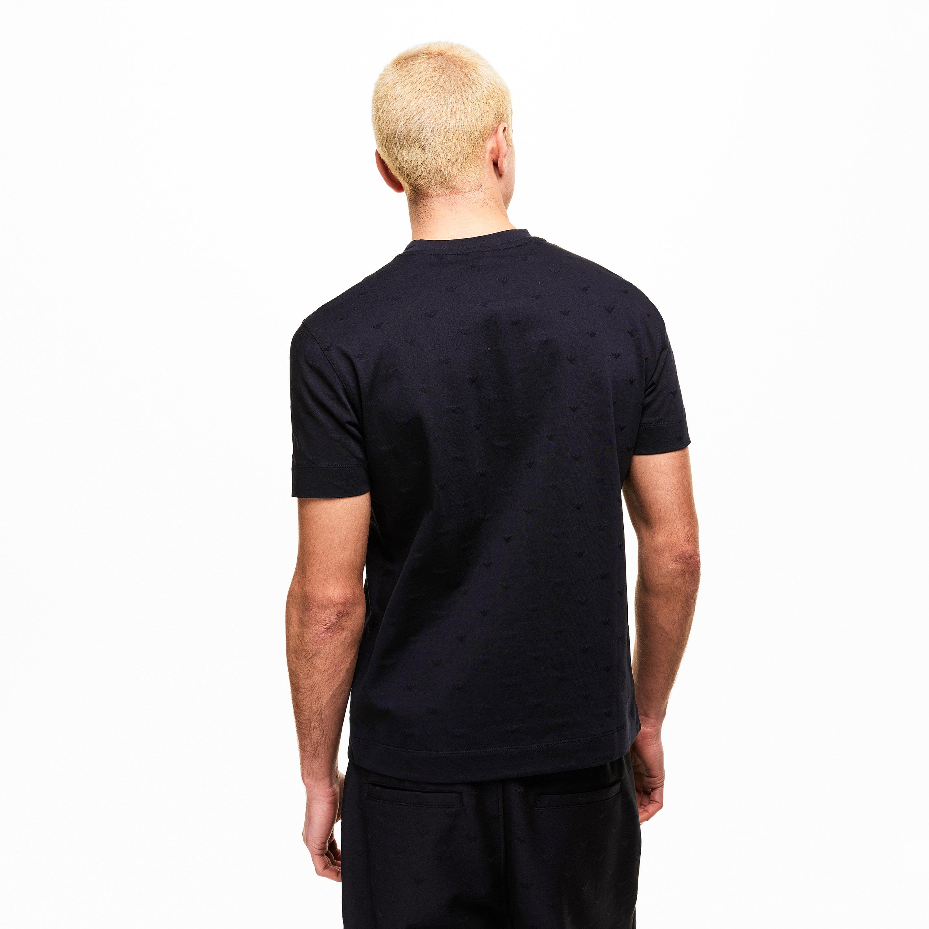 Navy - Emporio Armani - T-SHIRT - 4