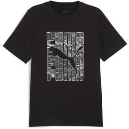 Puma Puma Graphics Camo Tee T-Shirt Mens