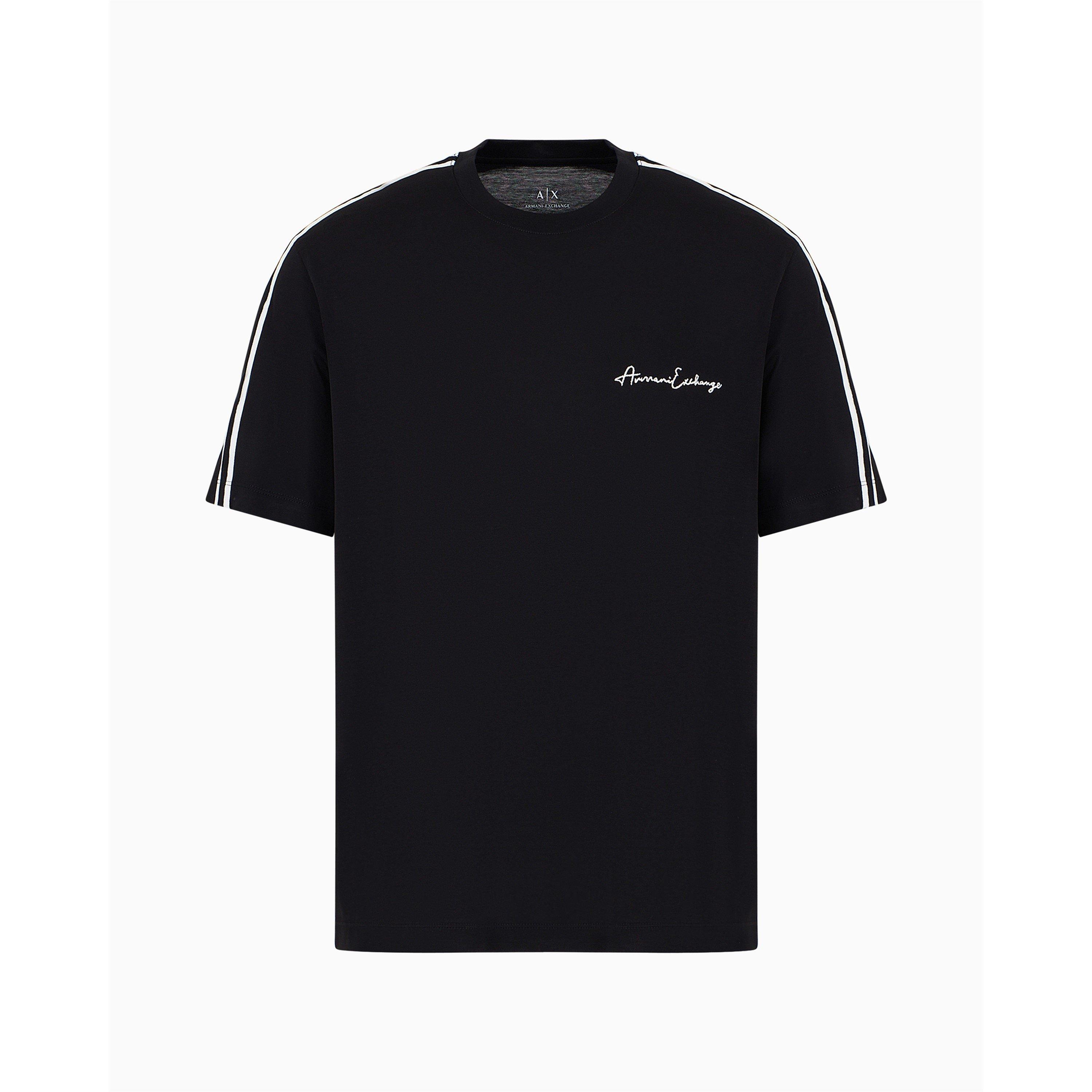 Black 1200 - Armani Exchange - Men's T-Shirt - 6
