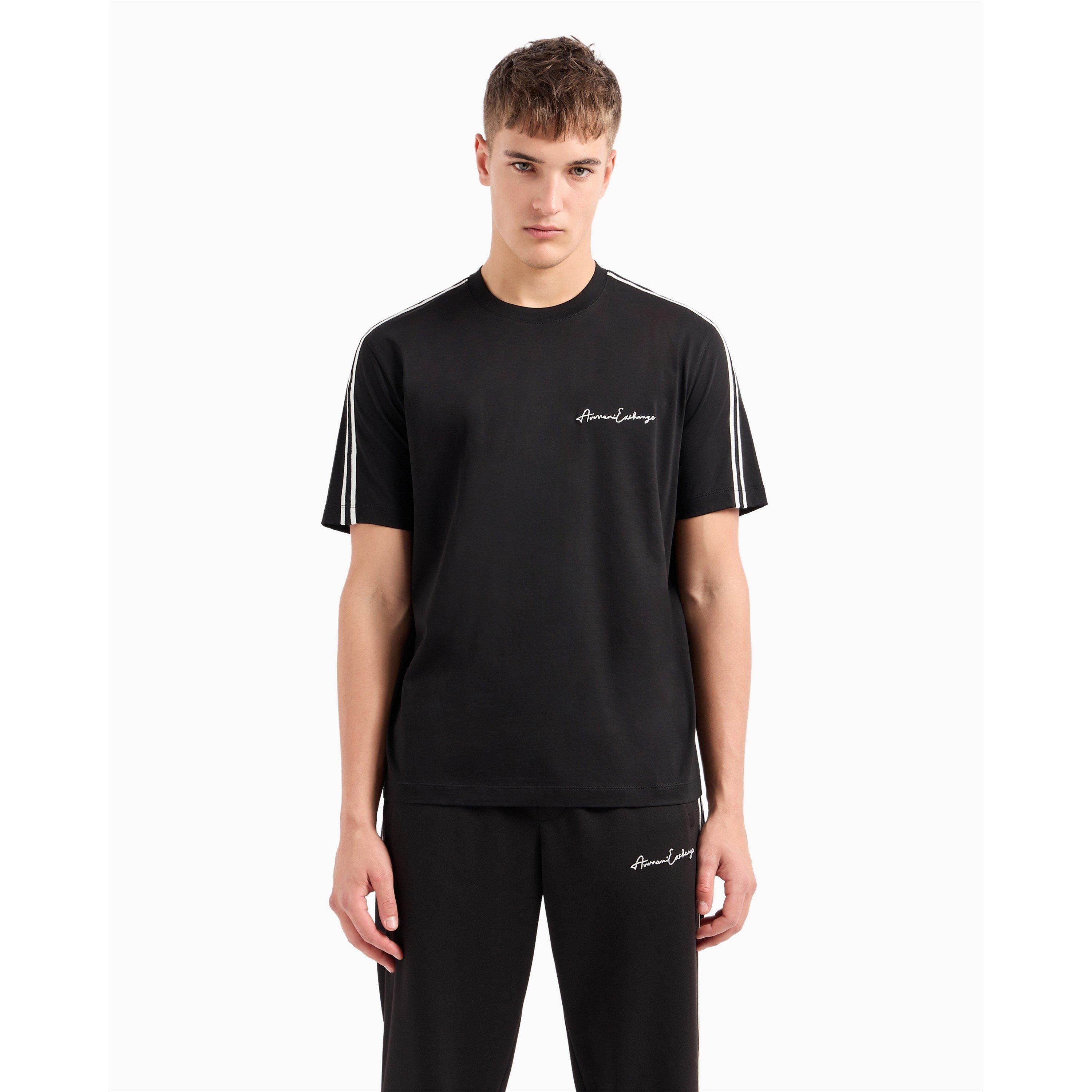 Black 1200 - Armani Exchange - Men's T-Shirt - 2