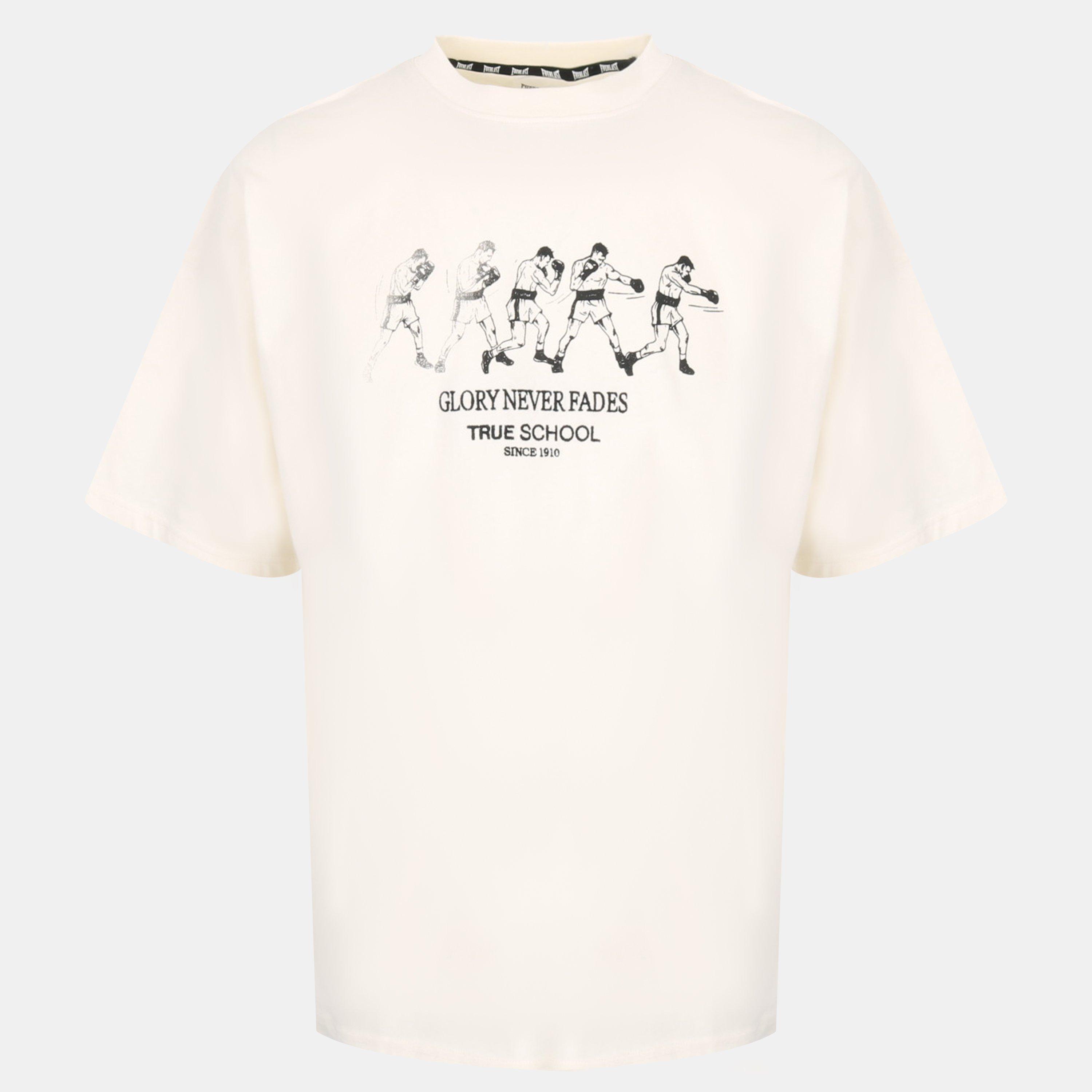 White - Everlast - Men's Cotton Short Sleeve Crew Neck T-Shirt - 1