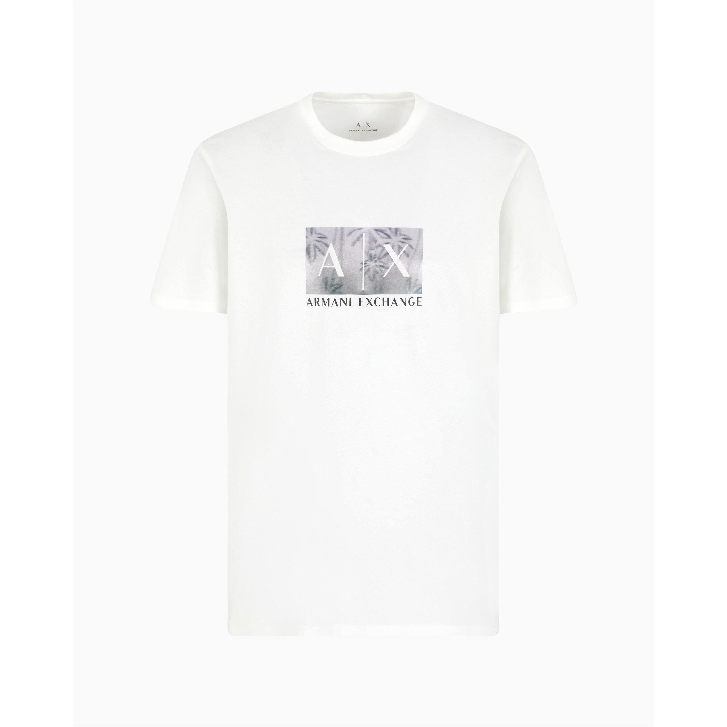 Off White U0009 - Armani Exchange - Men's Regular Fit T-Shirt - 7
