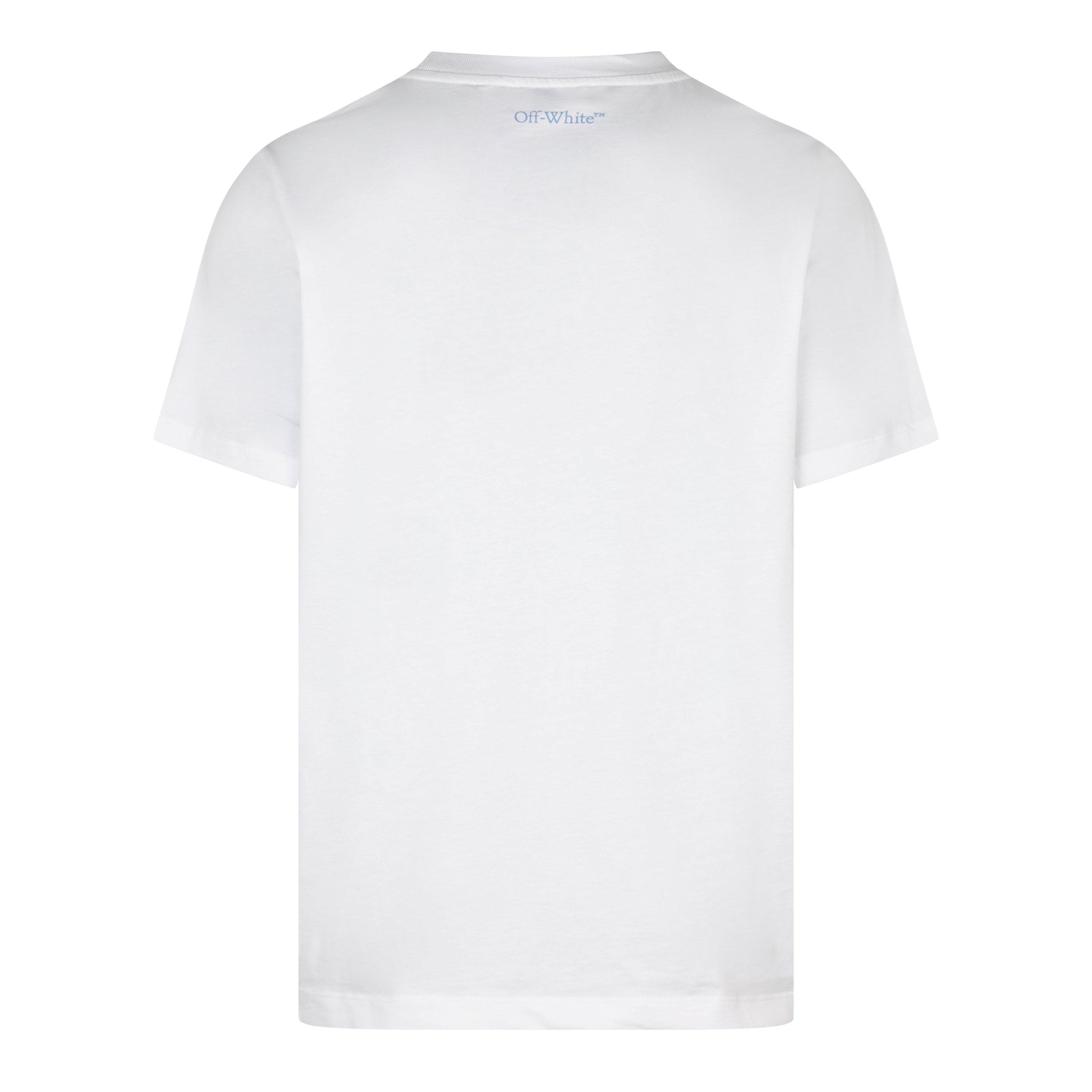White - Off White - Off White Single Arrow Slim Fit T- Shirt - 2