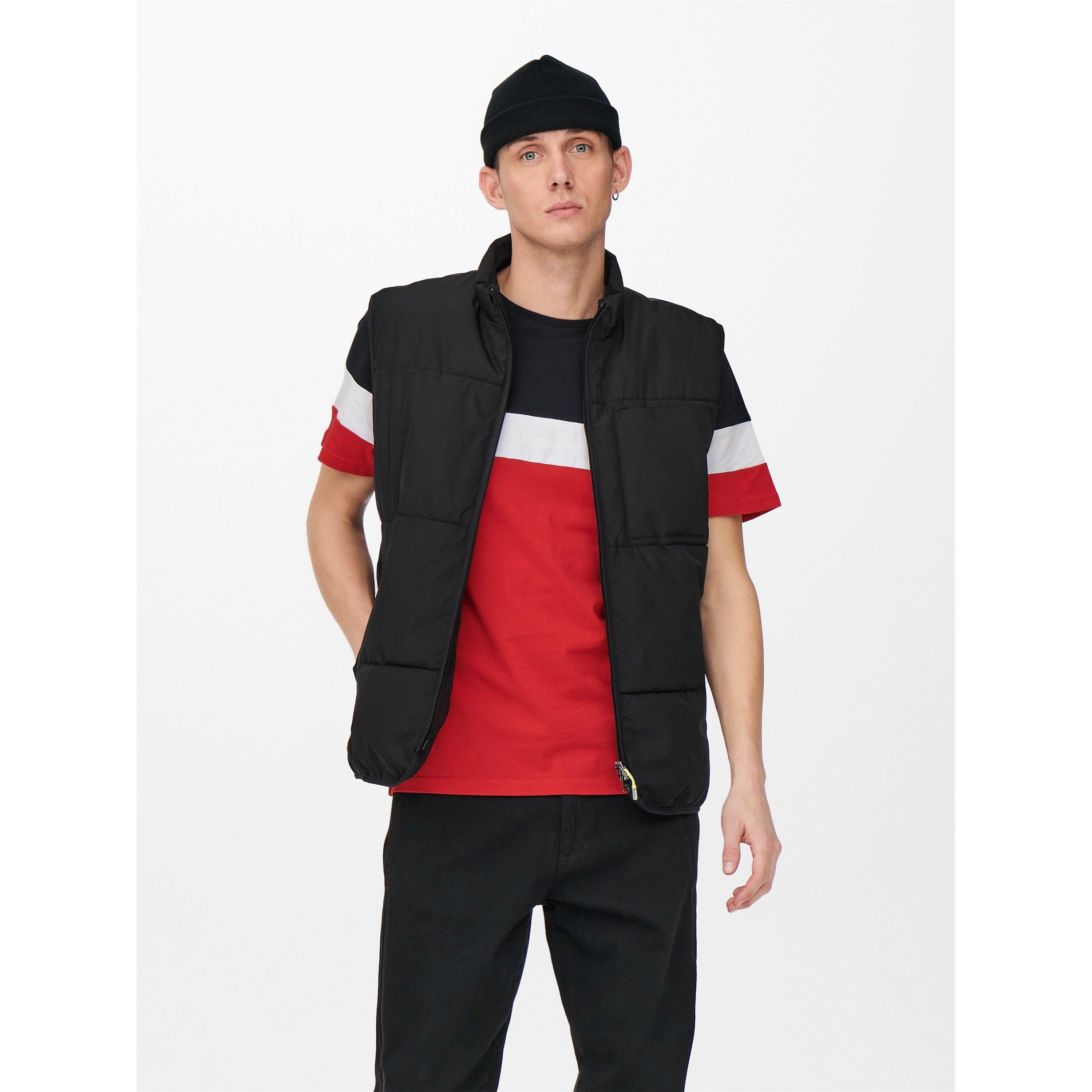 Dark Navy - Only - Regular Fit T-Shirt - 2