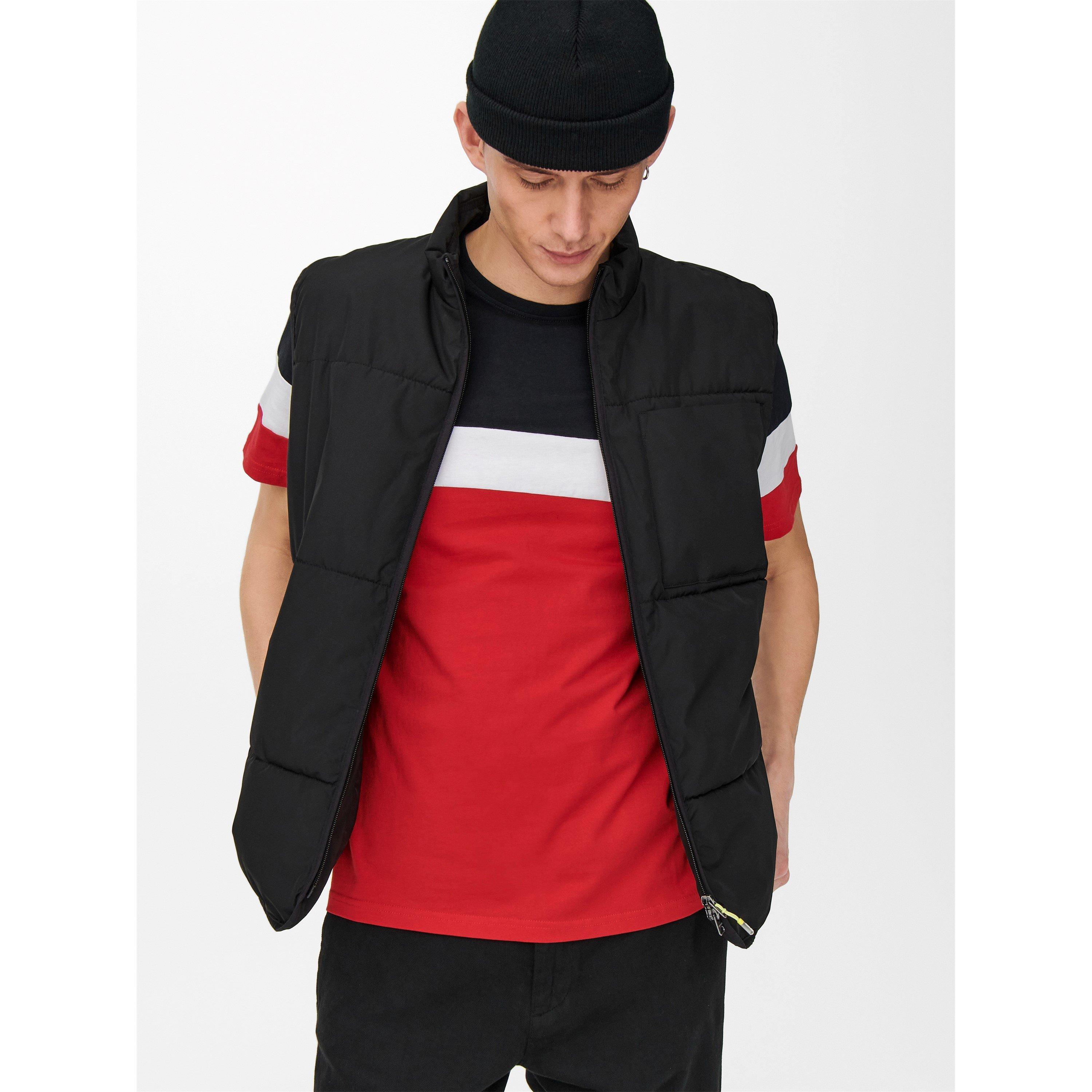 Dark Navy - Only - Regular Fit T-Shirt - 4