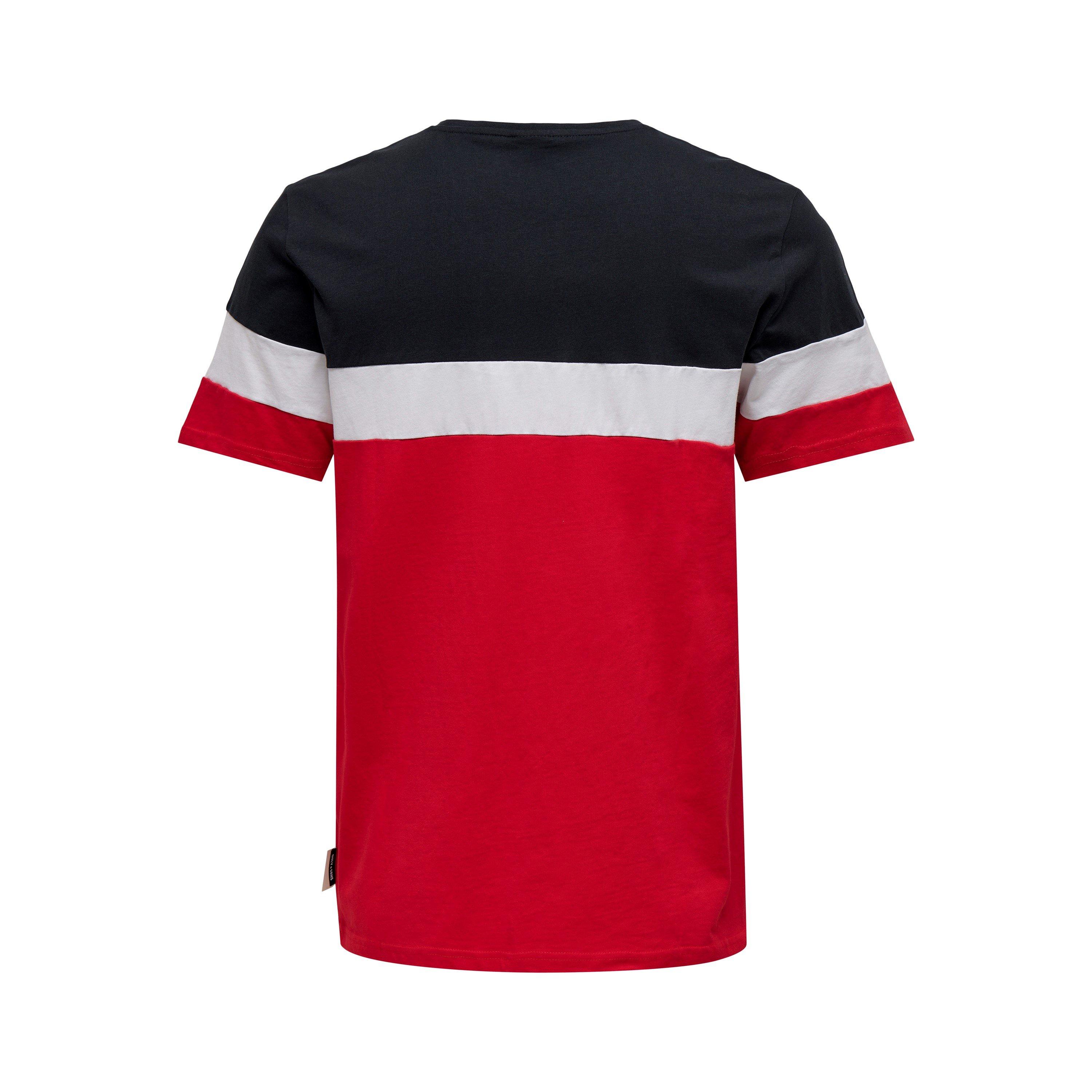 Dark Navy - Only - Regular Fit T-Shirt - 7