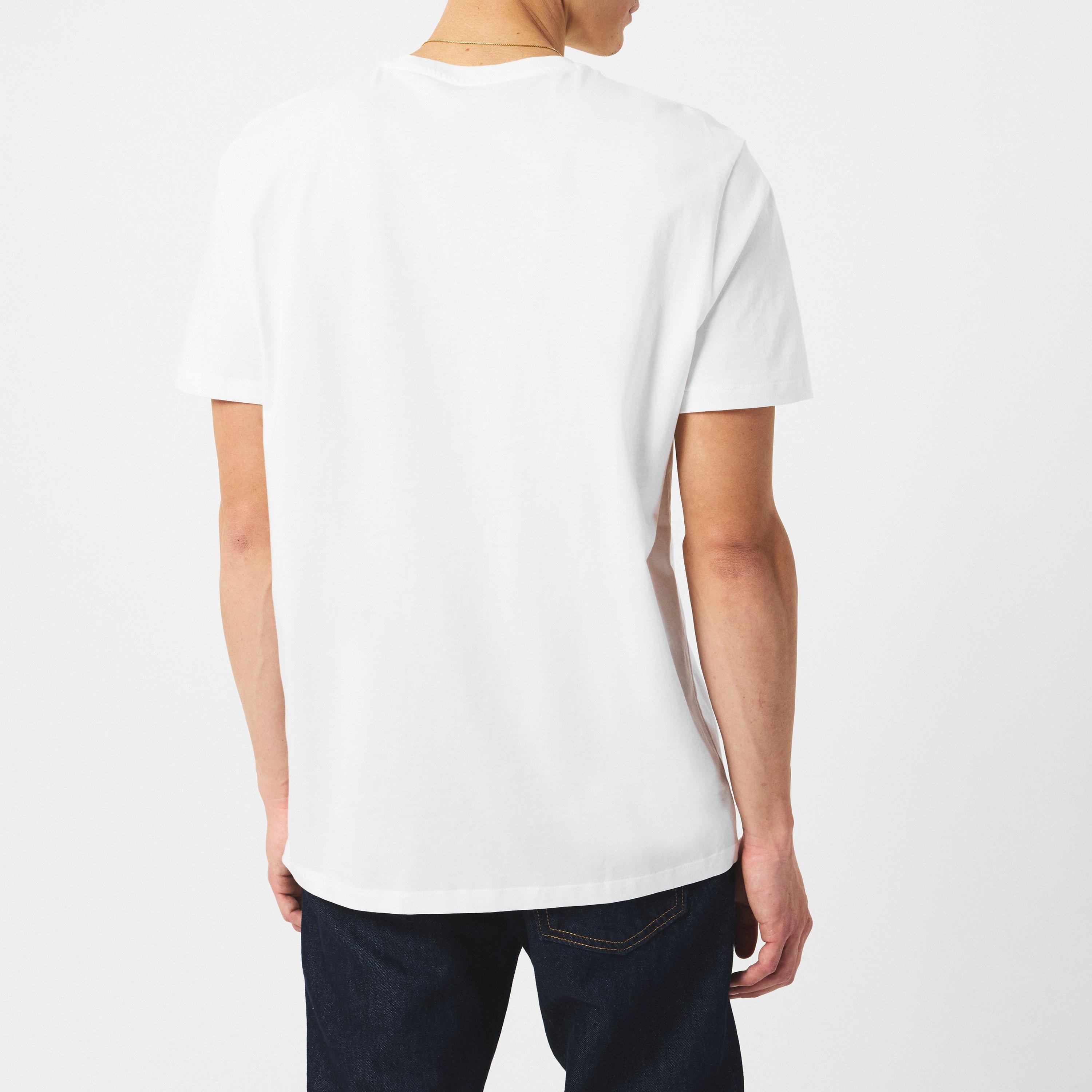 Off White U0009 - Armani Exchange - Men's Regular Fit T-Shirt - 4