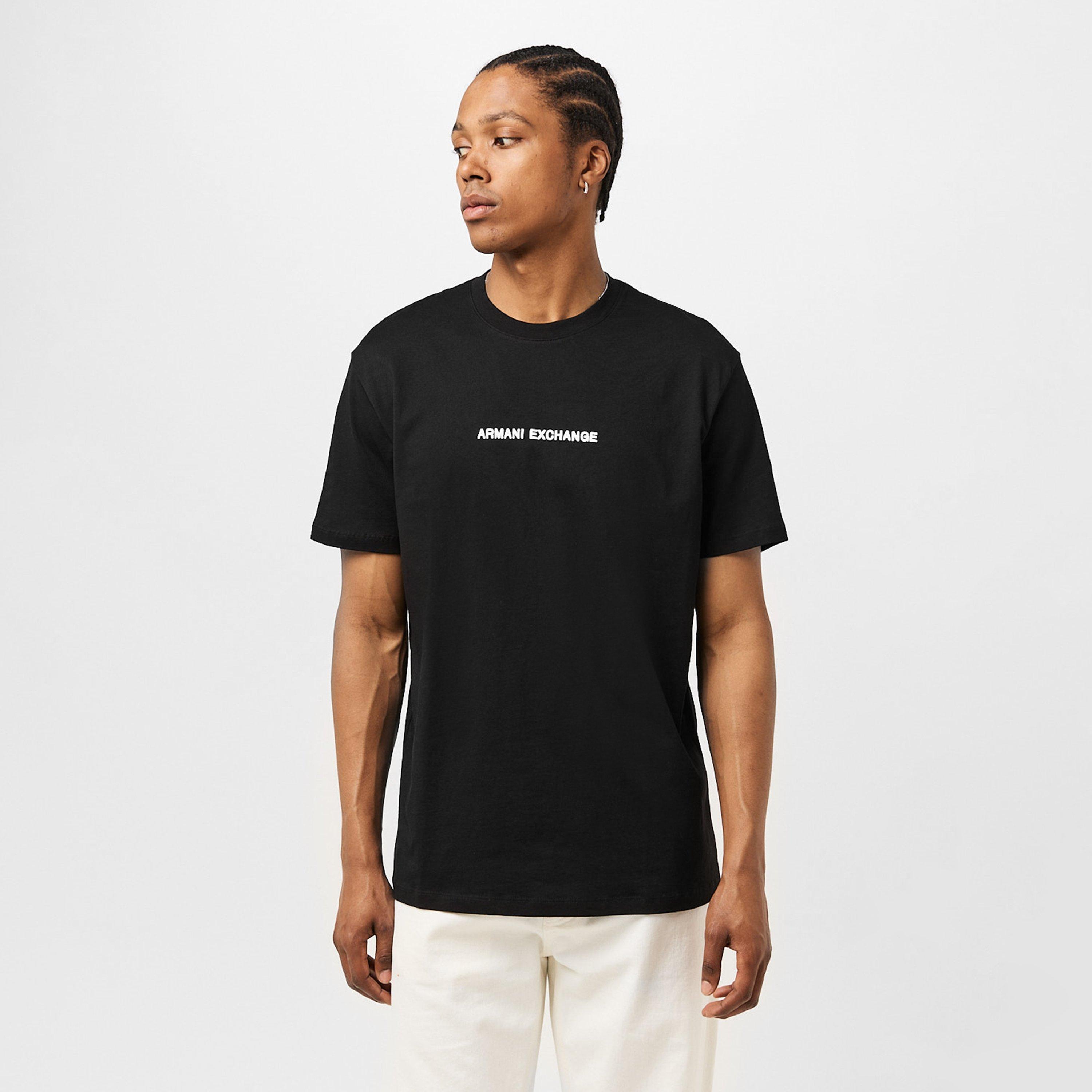 Negro UC001 - Armani Exchange - Men's Regular Fit T-Shirt - 3