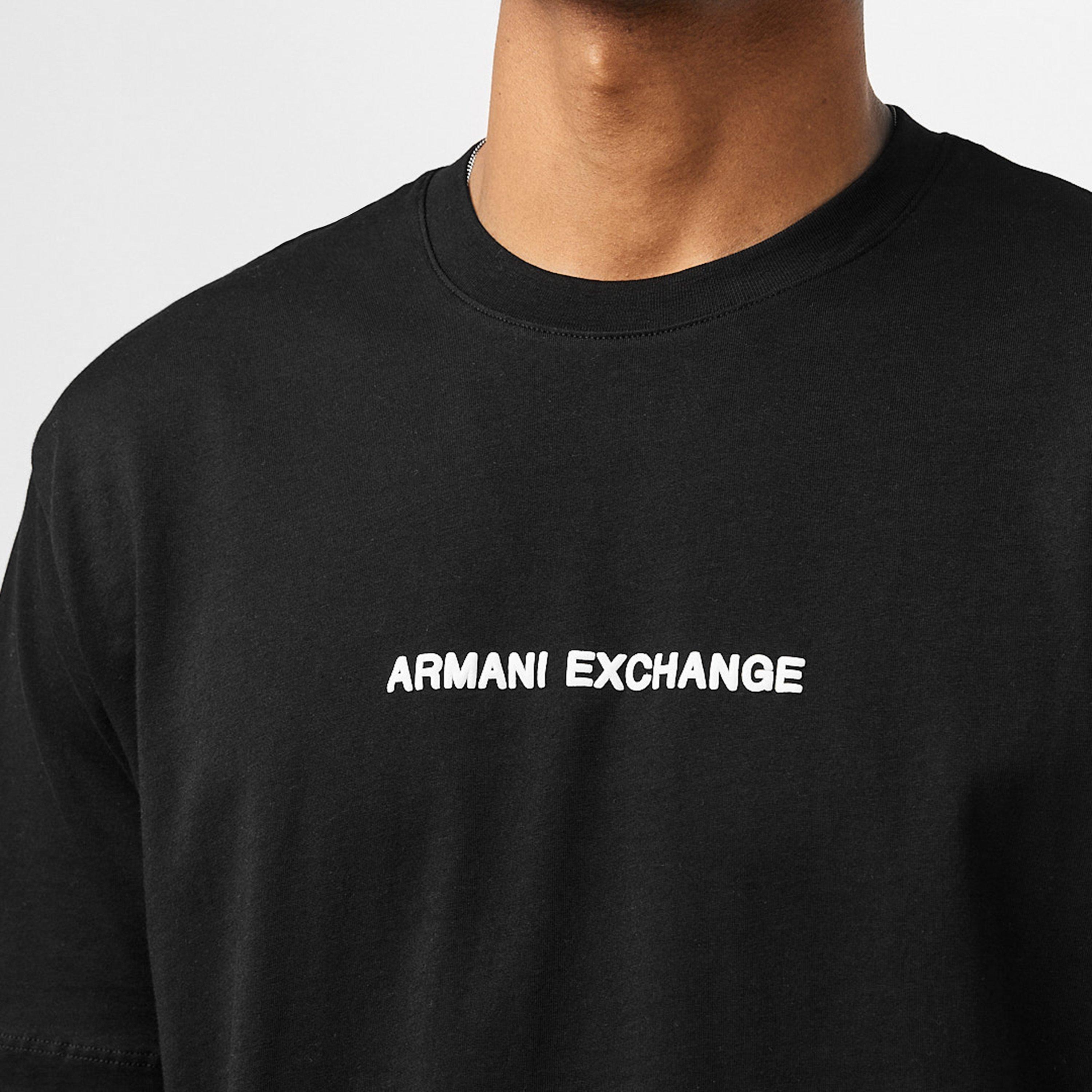 Negro UC001 - Armani Exchange - Men's Regular Fit T-Shirt - 5