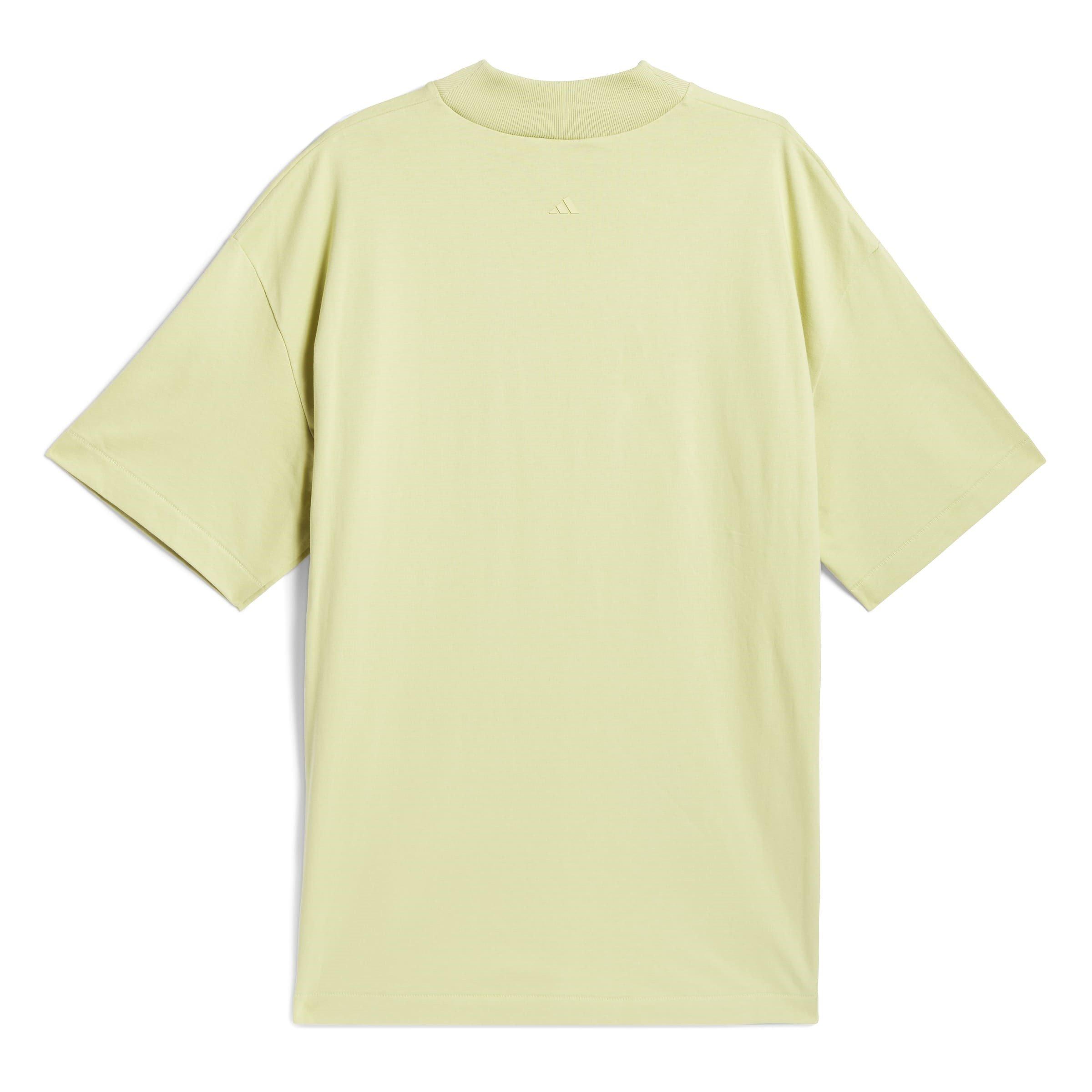 Jaune - adidas - Basketball T-Shirt Mens - 2