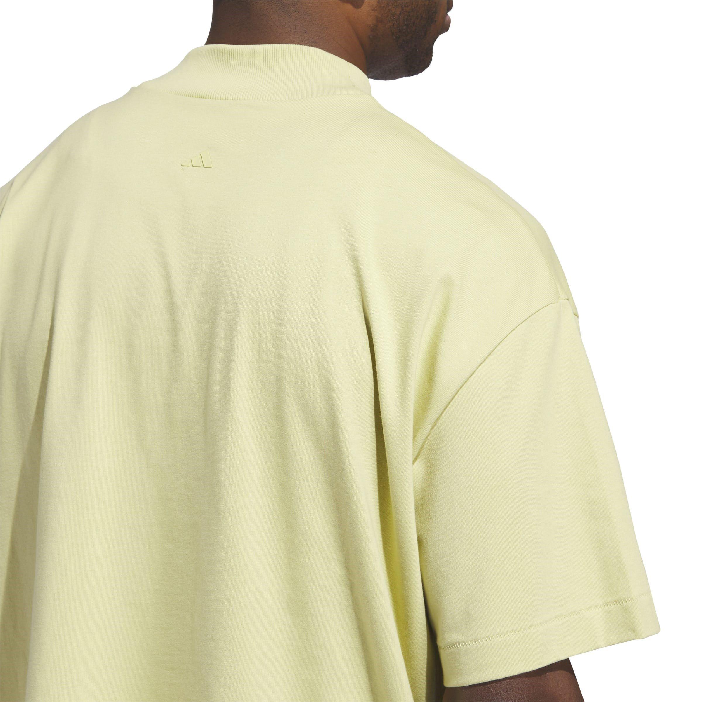 Jaune - adidas - Basketball T-Shirt Mens - 9