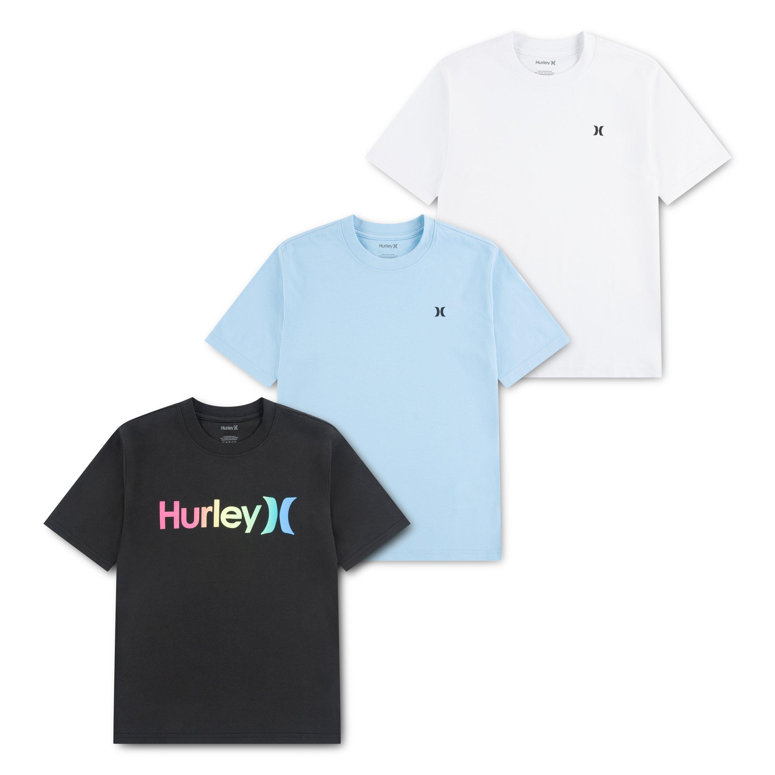 Black W/ Multi - Hurley - Hurley Core LG T 3 P Jn71 - 1