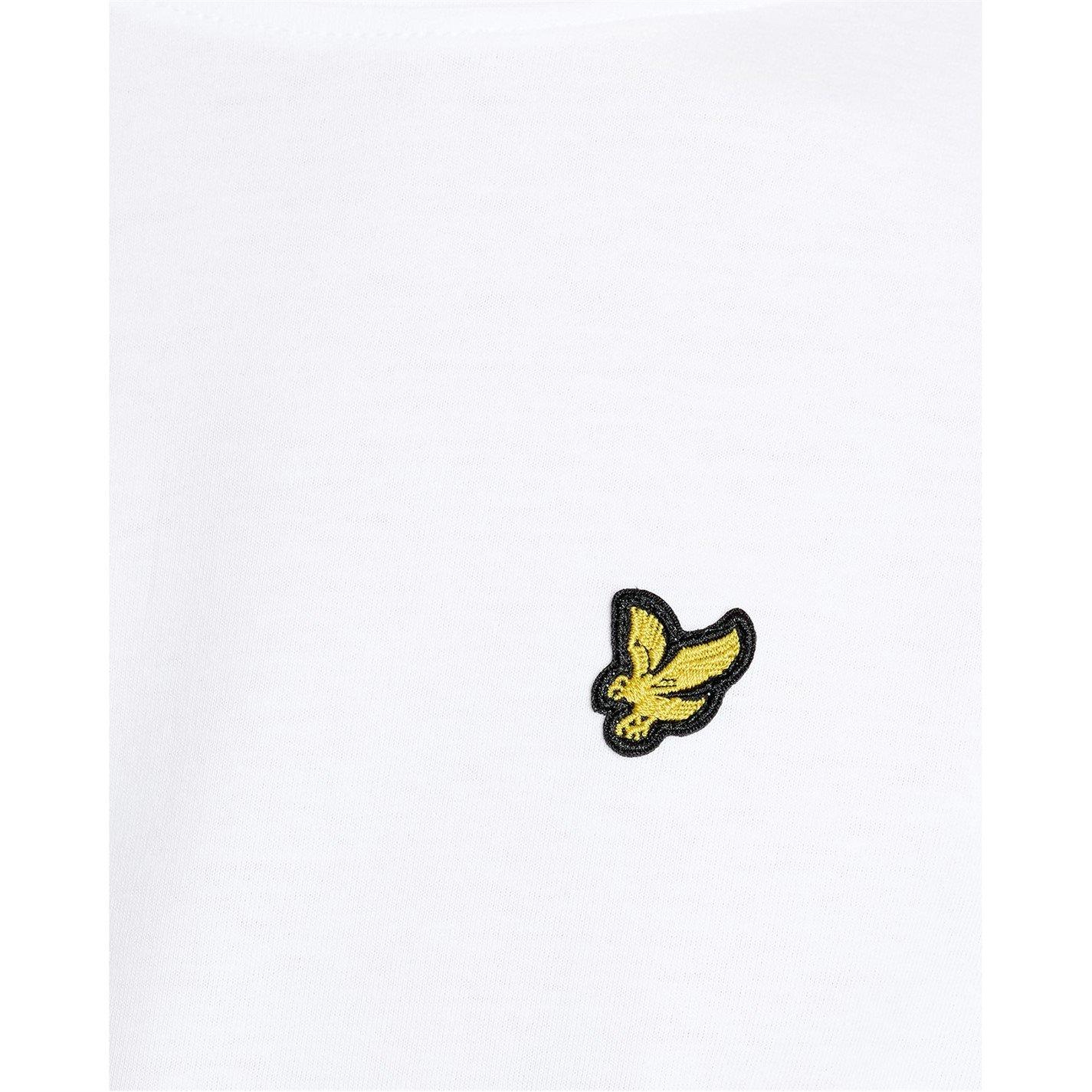 Weiß - Lyle and Scott - Lyle & Scott Kids Plain Cotton T-Shirt - 5