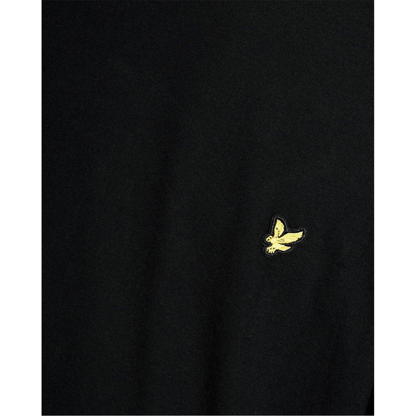 Black - Lyle and Scott - Lyle & Scott Kids Plain Cotton T-Shirt - 5