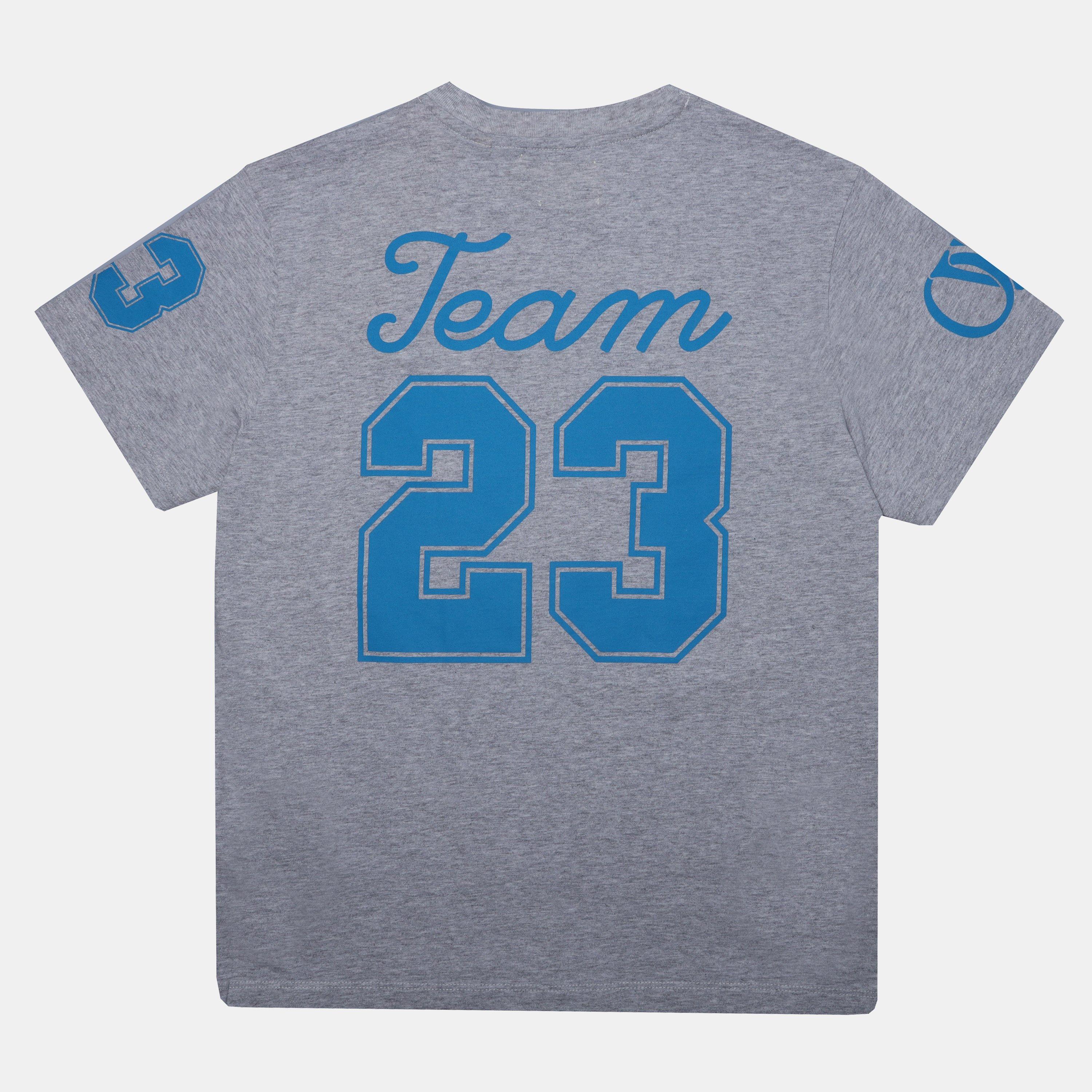 Melange Grey - Off White - Off Team 23 Tee Jn99 - 2