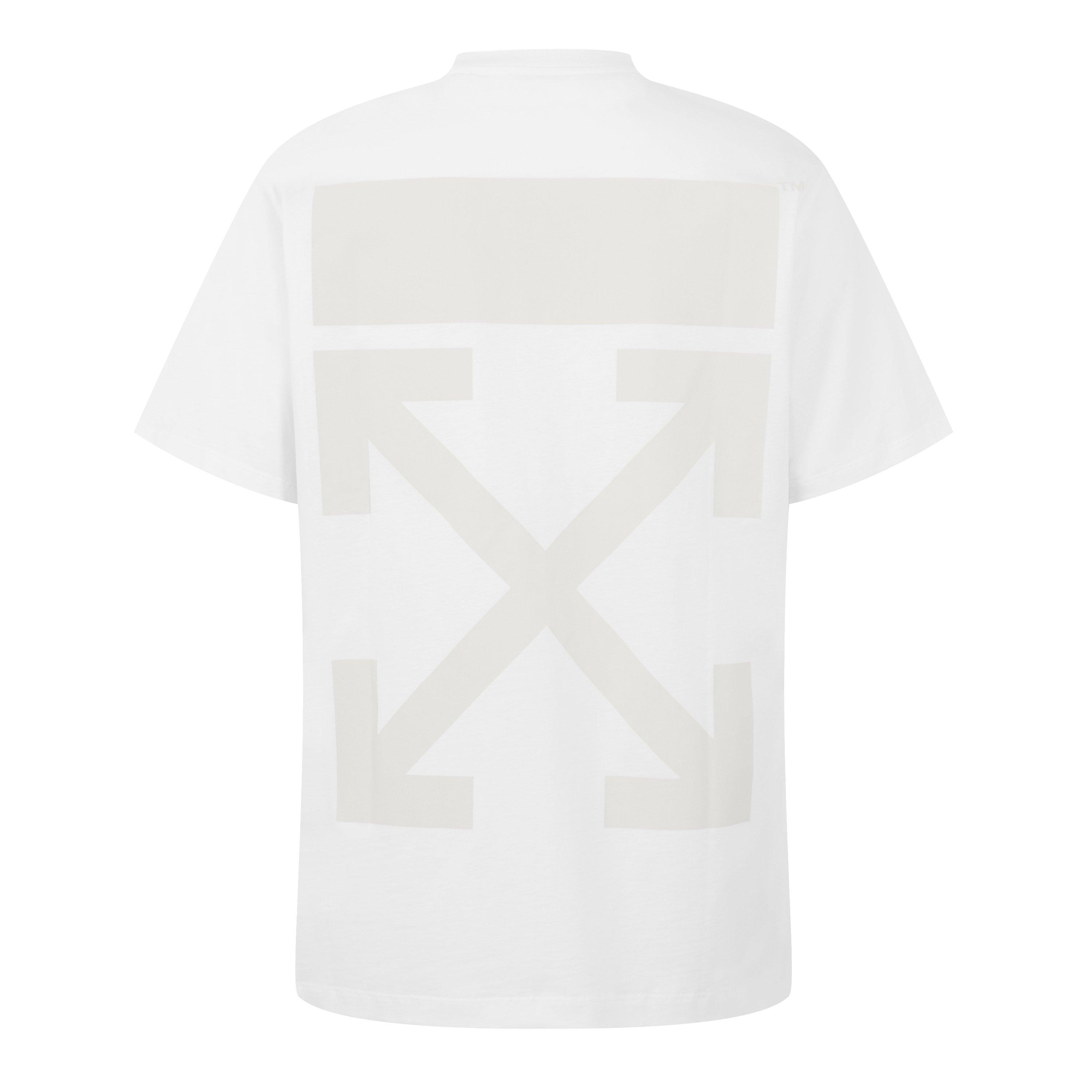 White - Off White - Off-White Tonal Arrow Slim fit T- Shirt - 2