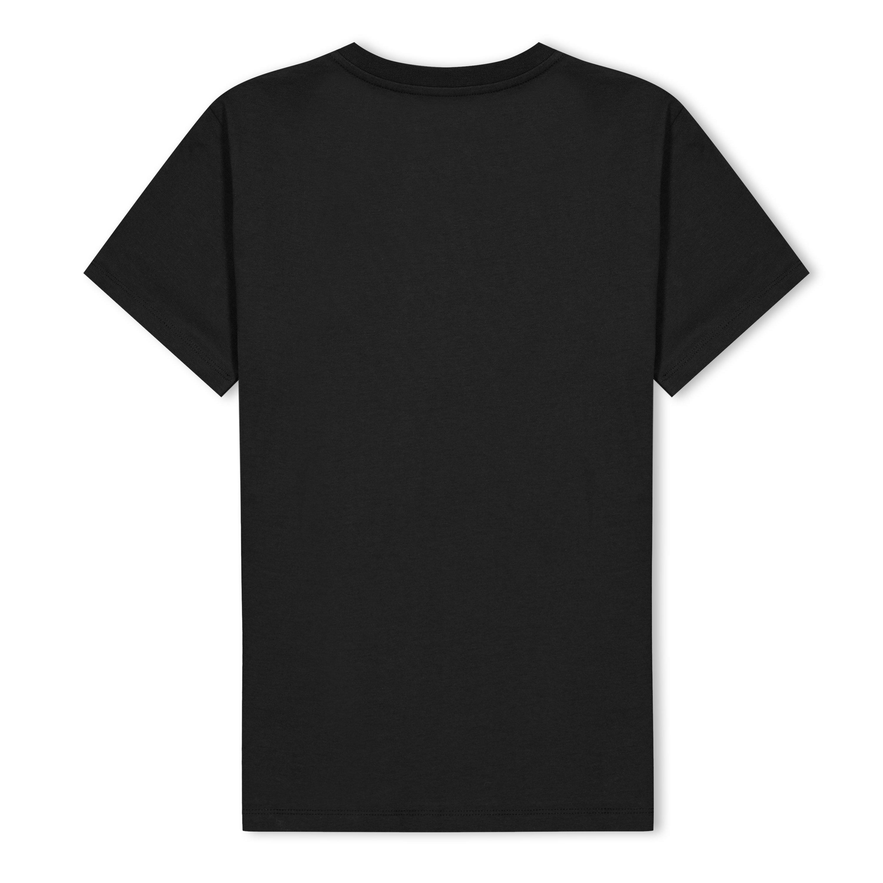 Black 999 - Moncler - Scribble Logo T-Shirt Juniors - 2