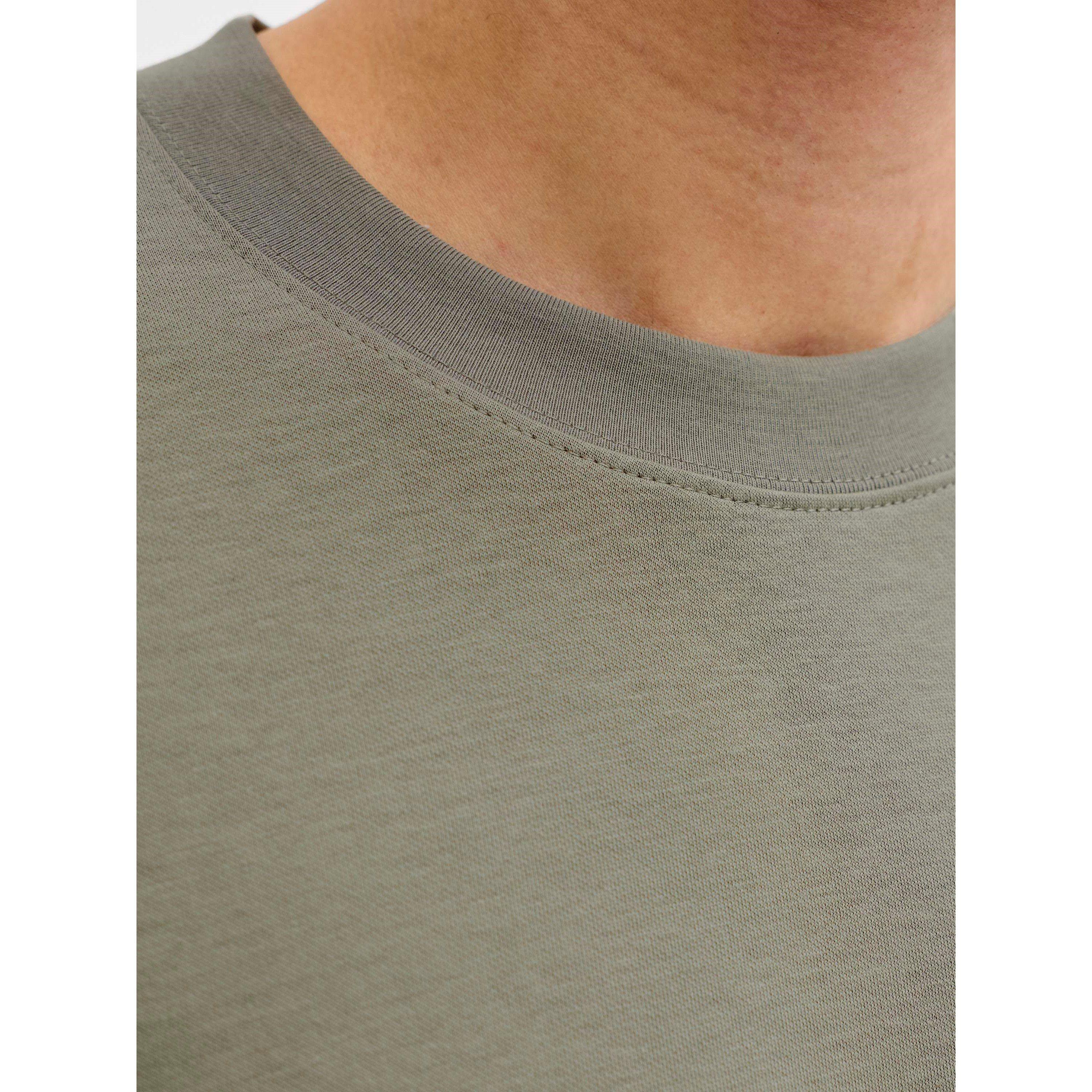 Vetiver - Jack and Jones - Men's Barron Short Sleeve O-Neck Oversized Fit T-Shirt - 5