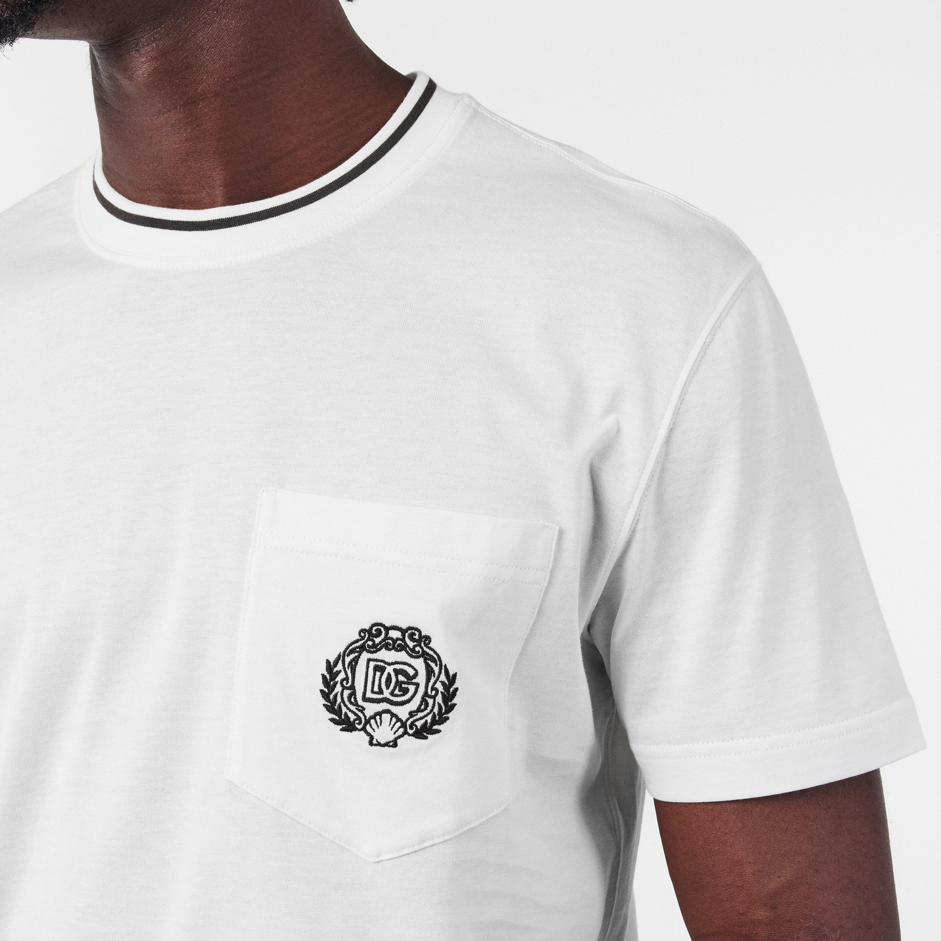 W0001 Bianco - Dolce and Gabbana - Men's & T-Shirt - 5