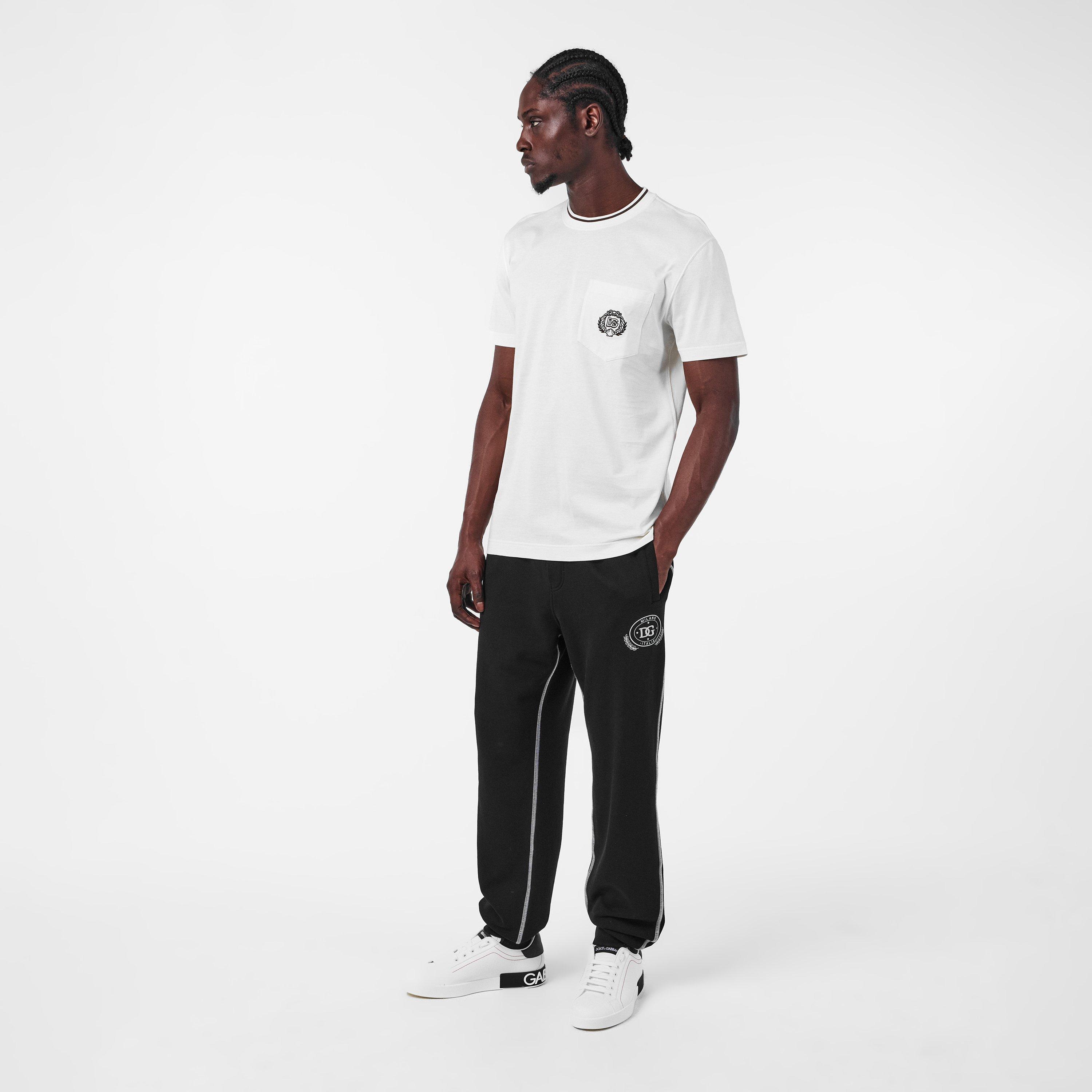 W0001 Bianco - Dolce and Gabbana - Men's & T-Shirt - 6