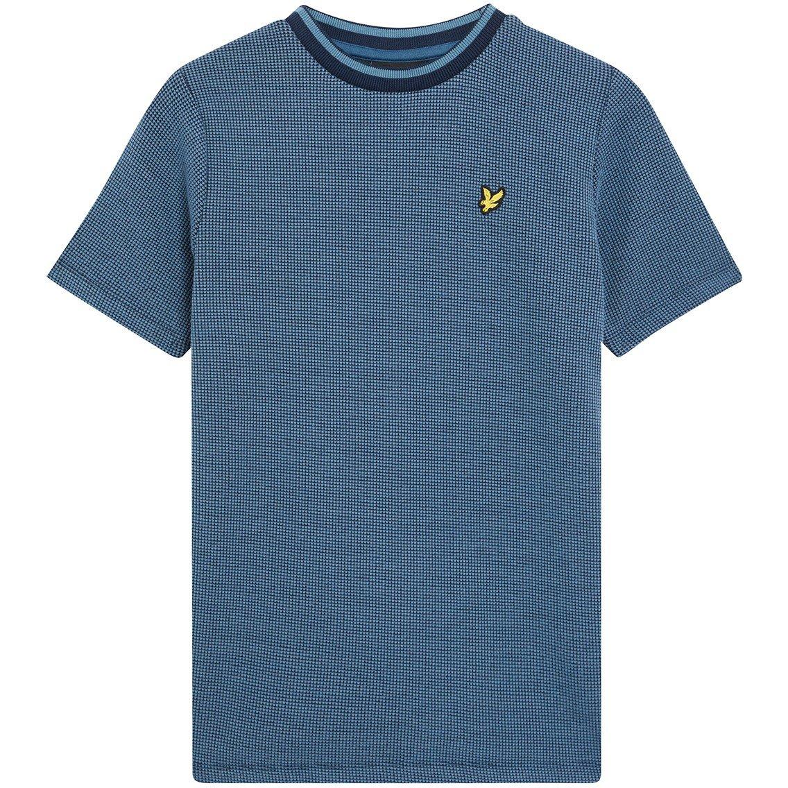 Dark Navy - Lyle and Scott - Kids' Waffle T-Shirt