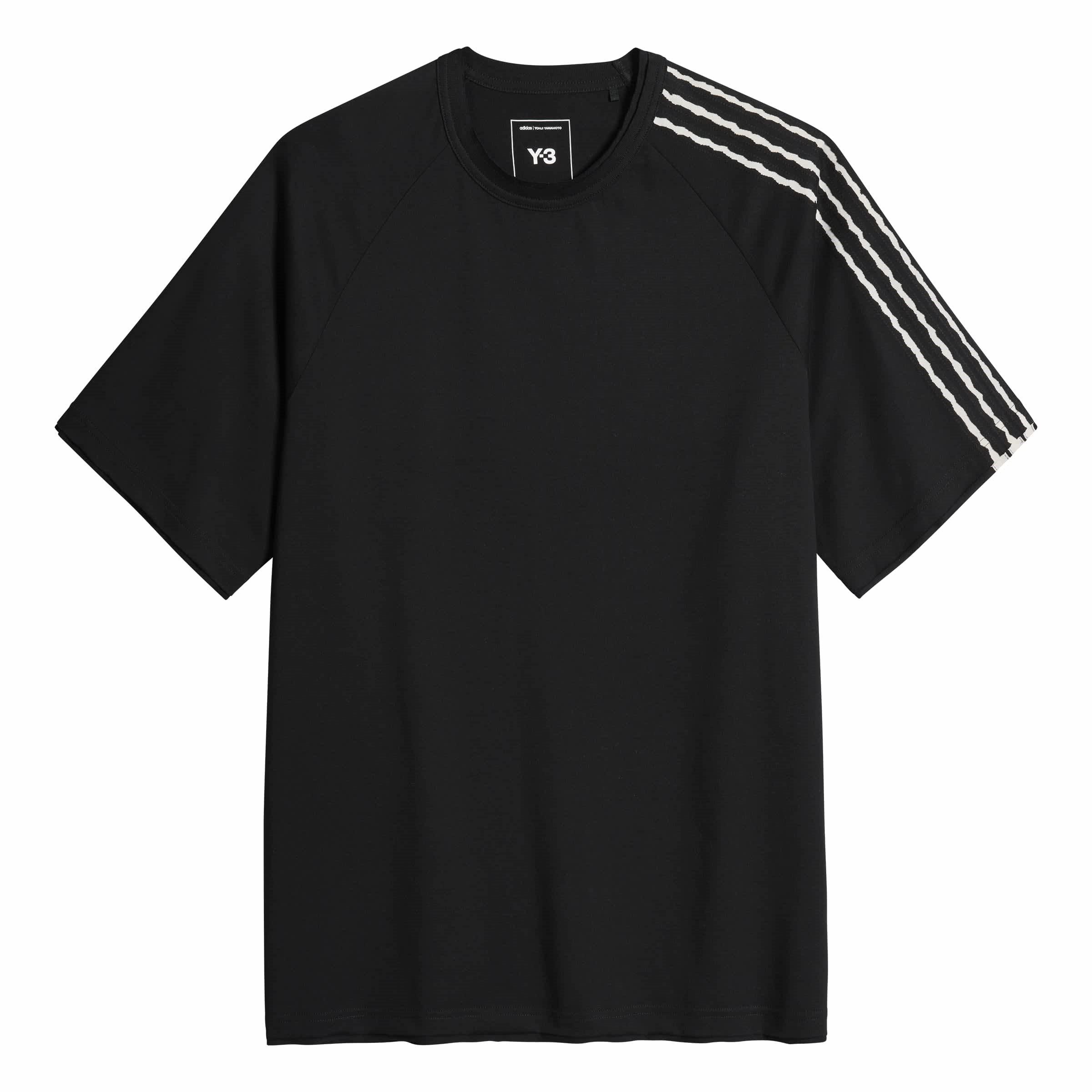 Black - Y3 - Men's Regular Fit T-Shirt - 1