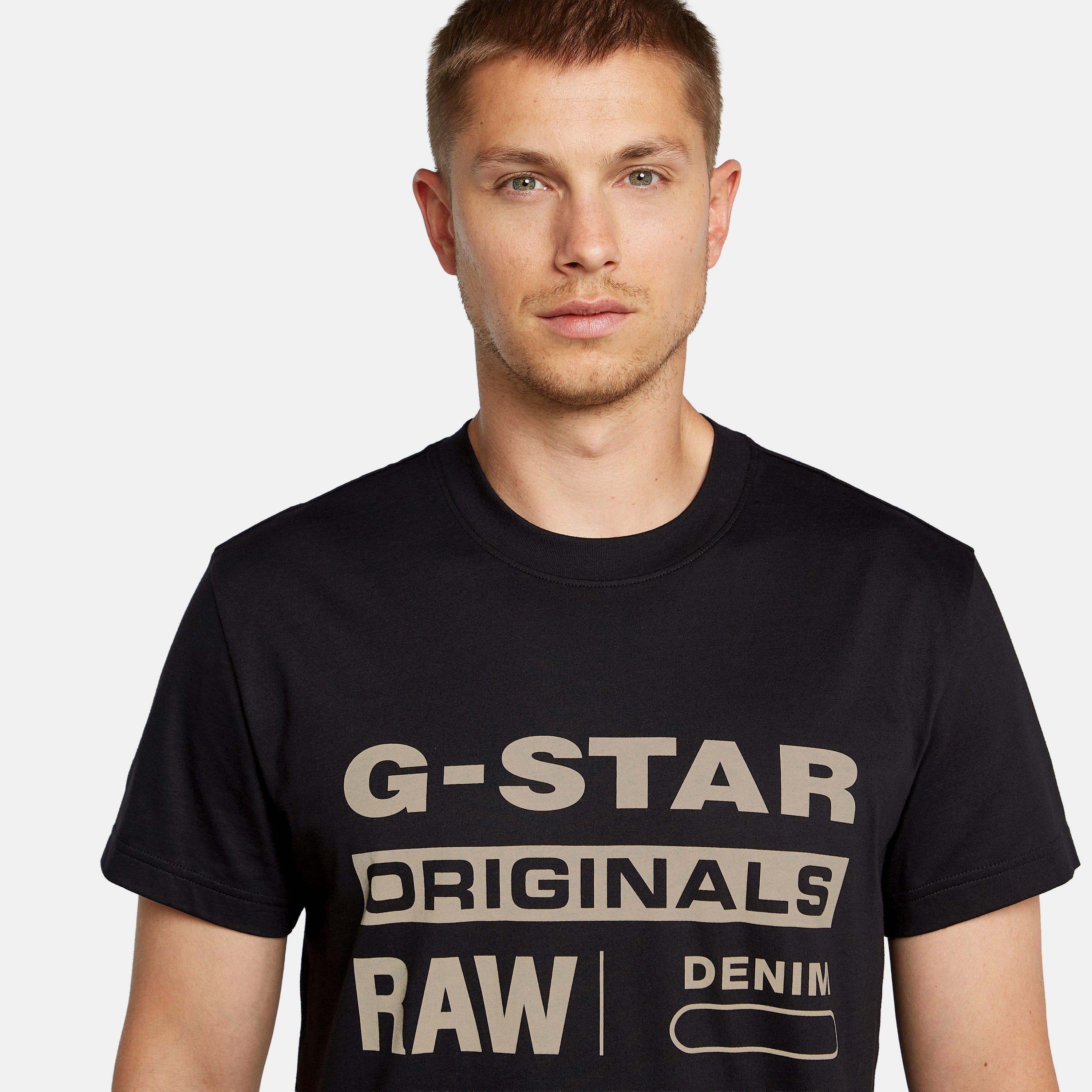 Dk Black - G Star - Gstar Orginals Tee Sn99 - 3