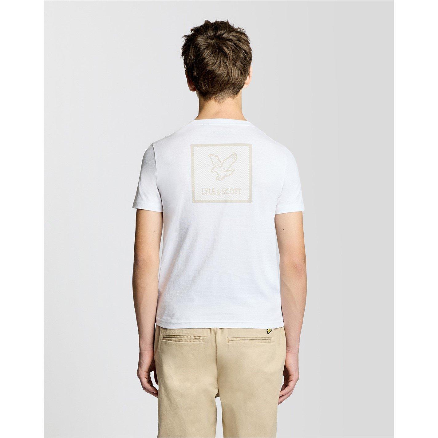 White - Lyle and Scott - Lyle & Scott Kids Graphic T-Shirt - 2