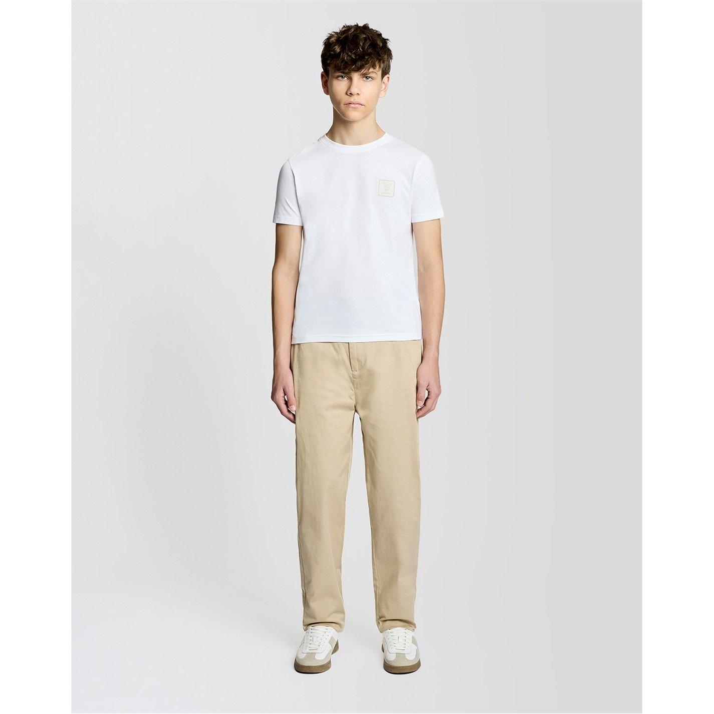 White - Lyle and Scott - Lyle & Scott Kids Graphic T-Shirt - 3