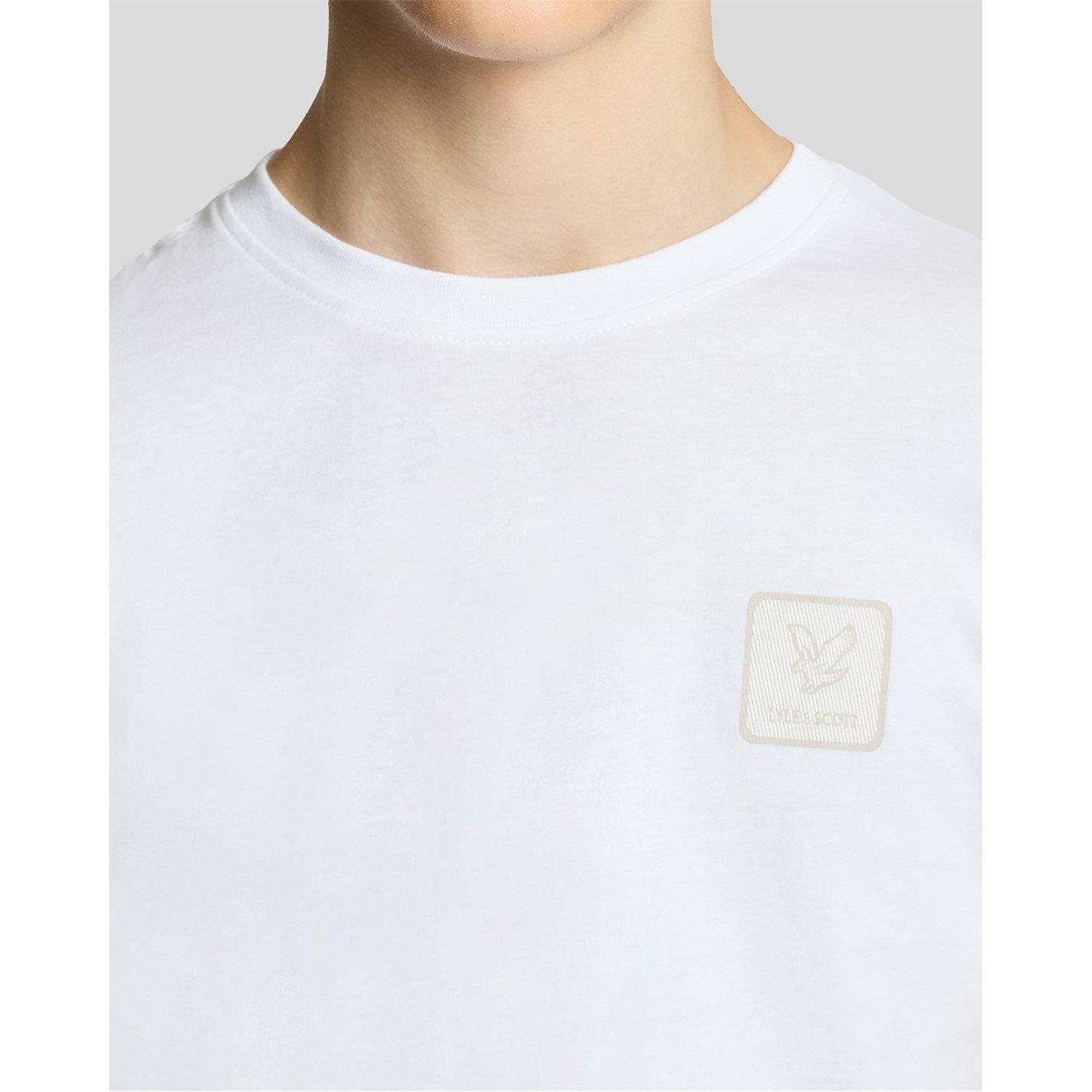 White - Lyle and Scott - Lyle & Scott Kids Graphic T-Shirt - 4