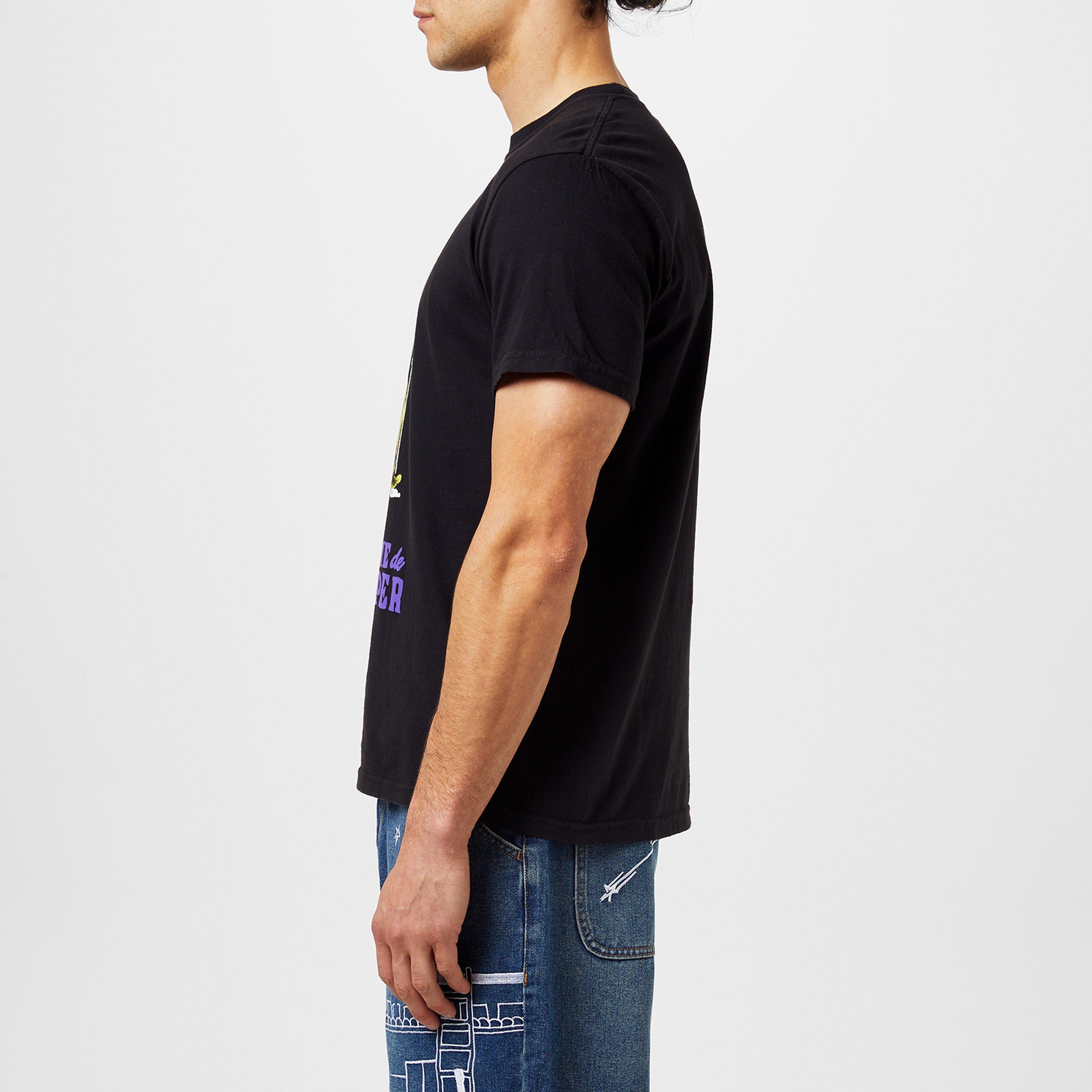 Black - KidSuper Studios - Men's Comedie Regular Fit T-Shirt - 2