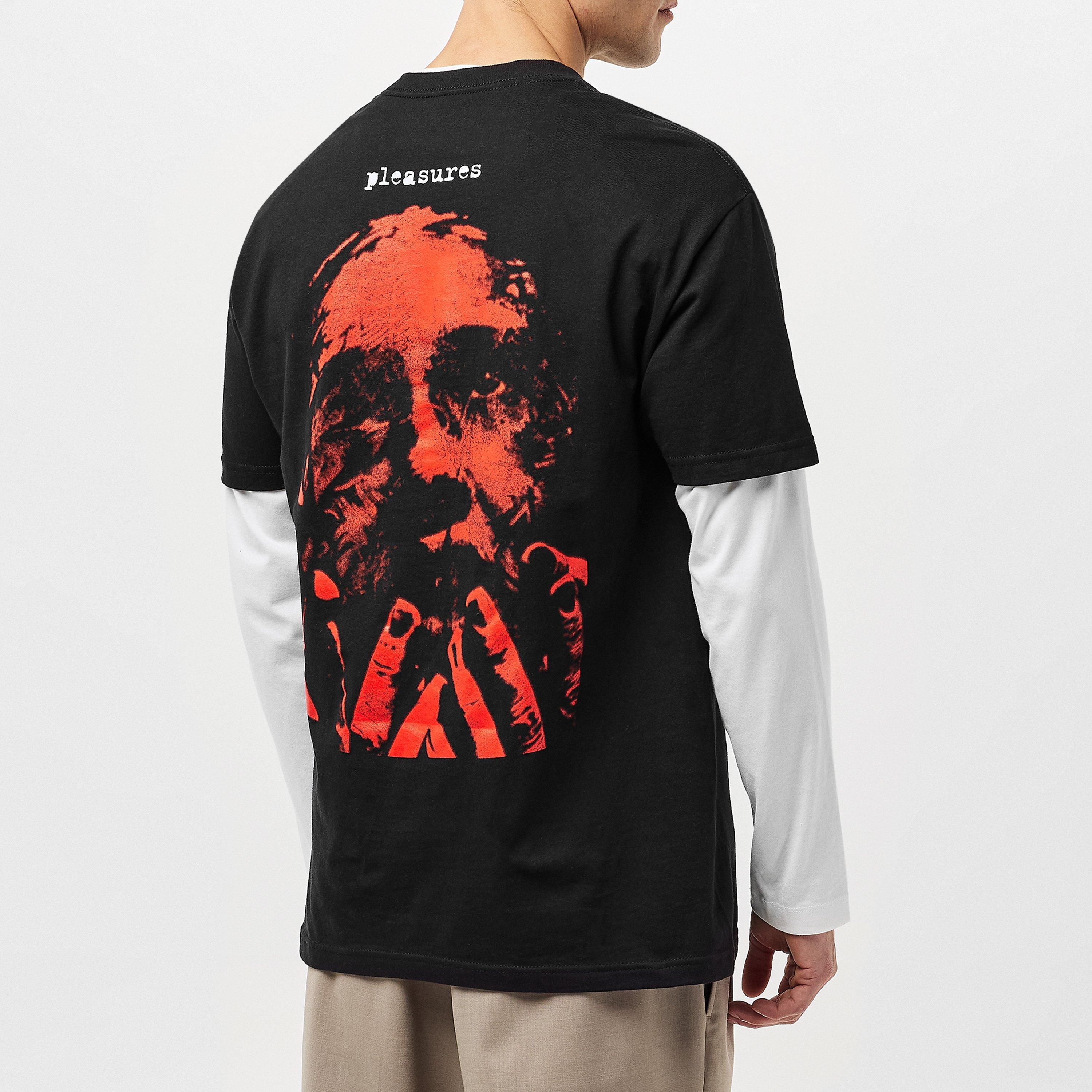 Black - Pleasures - Men's Slipknot Regular Fit T-Shirt - 4