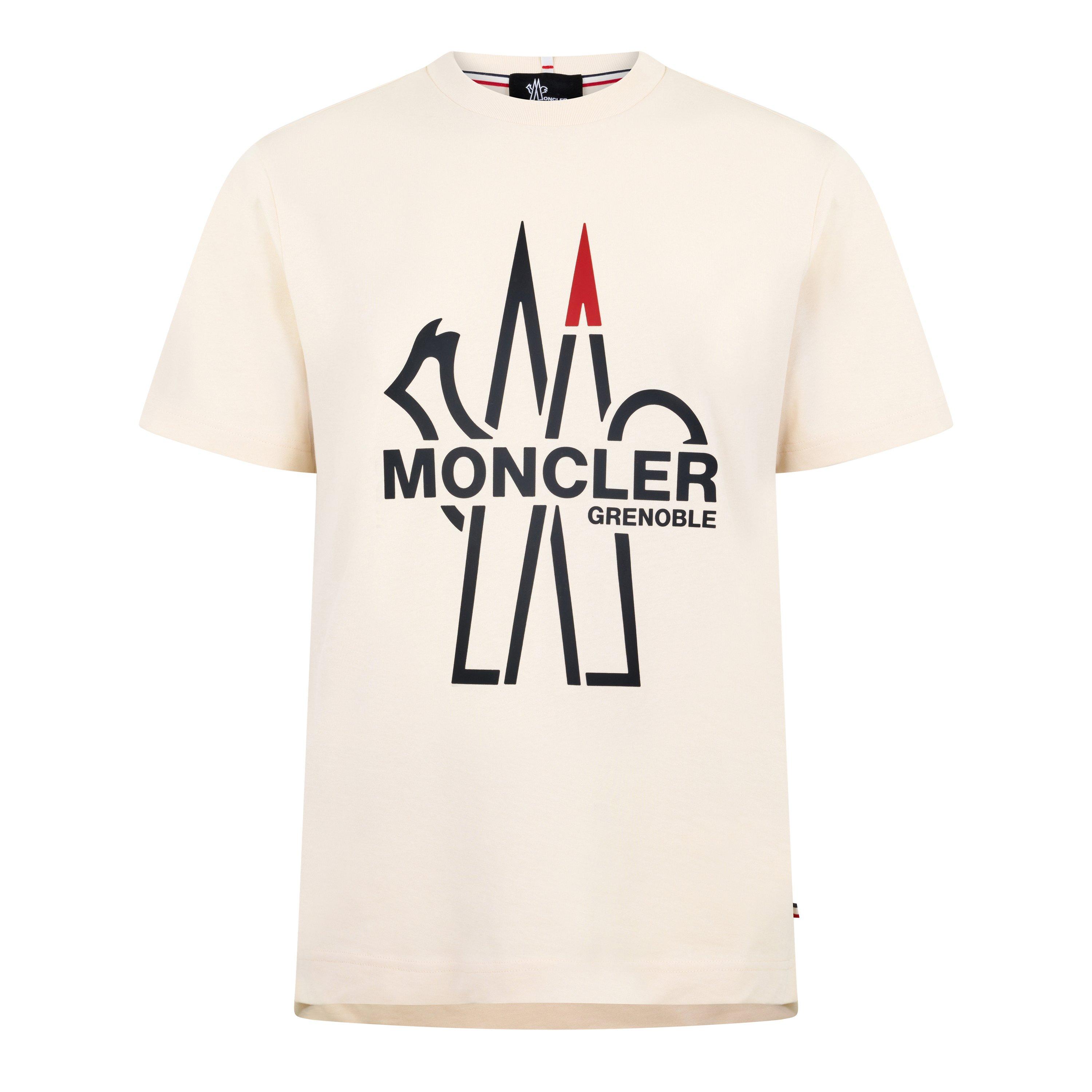 Off White 034 - Moncler - Moncler Big Logo Tee Sn64 - 1