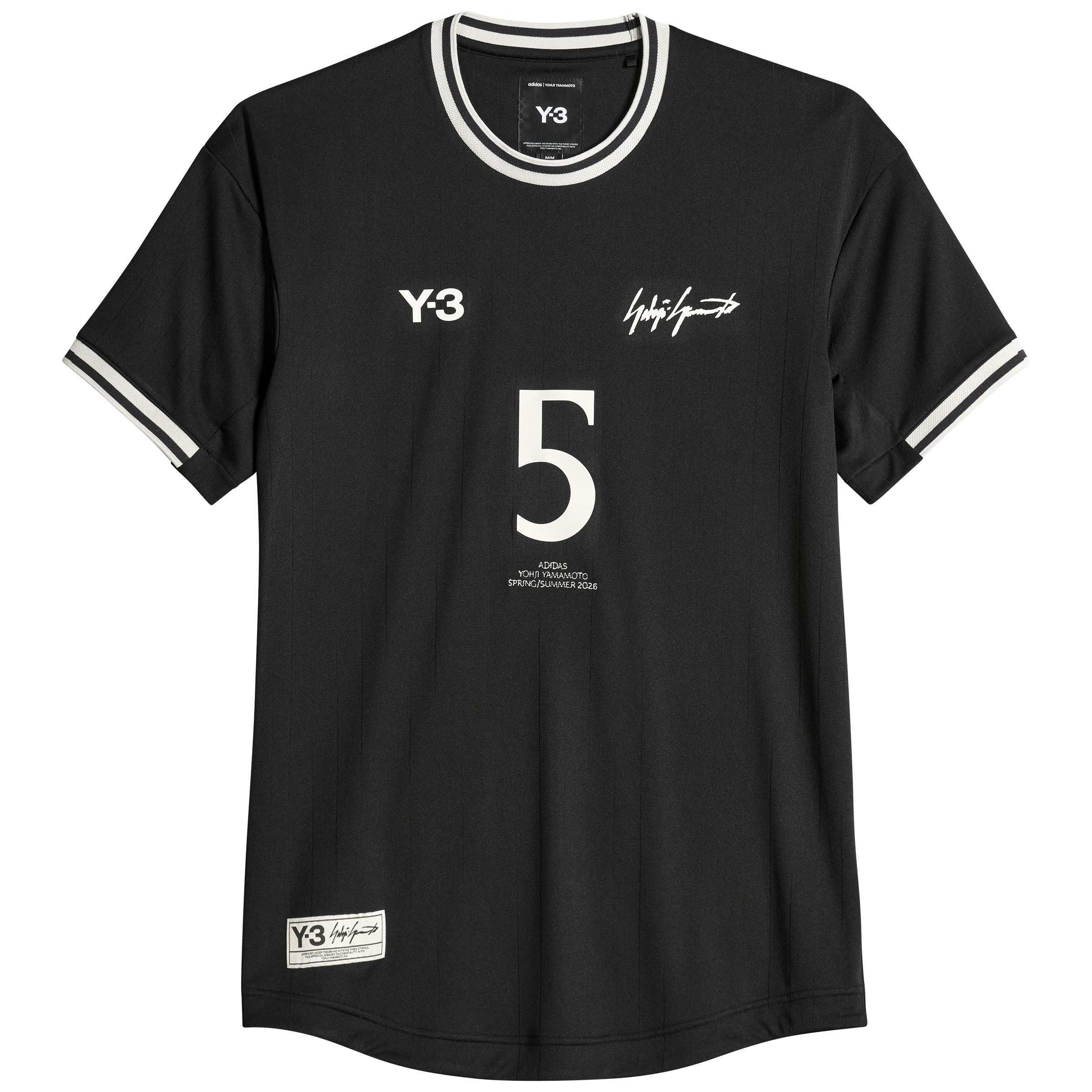 ◆Y3 YOHJI YAMAMOTO adidas トレーニングシャツ Y3 Men's Elite Football Jersey T-Shirt | Flannels