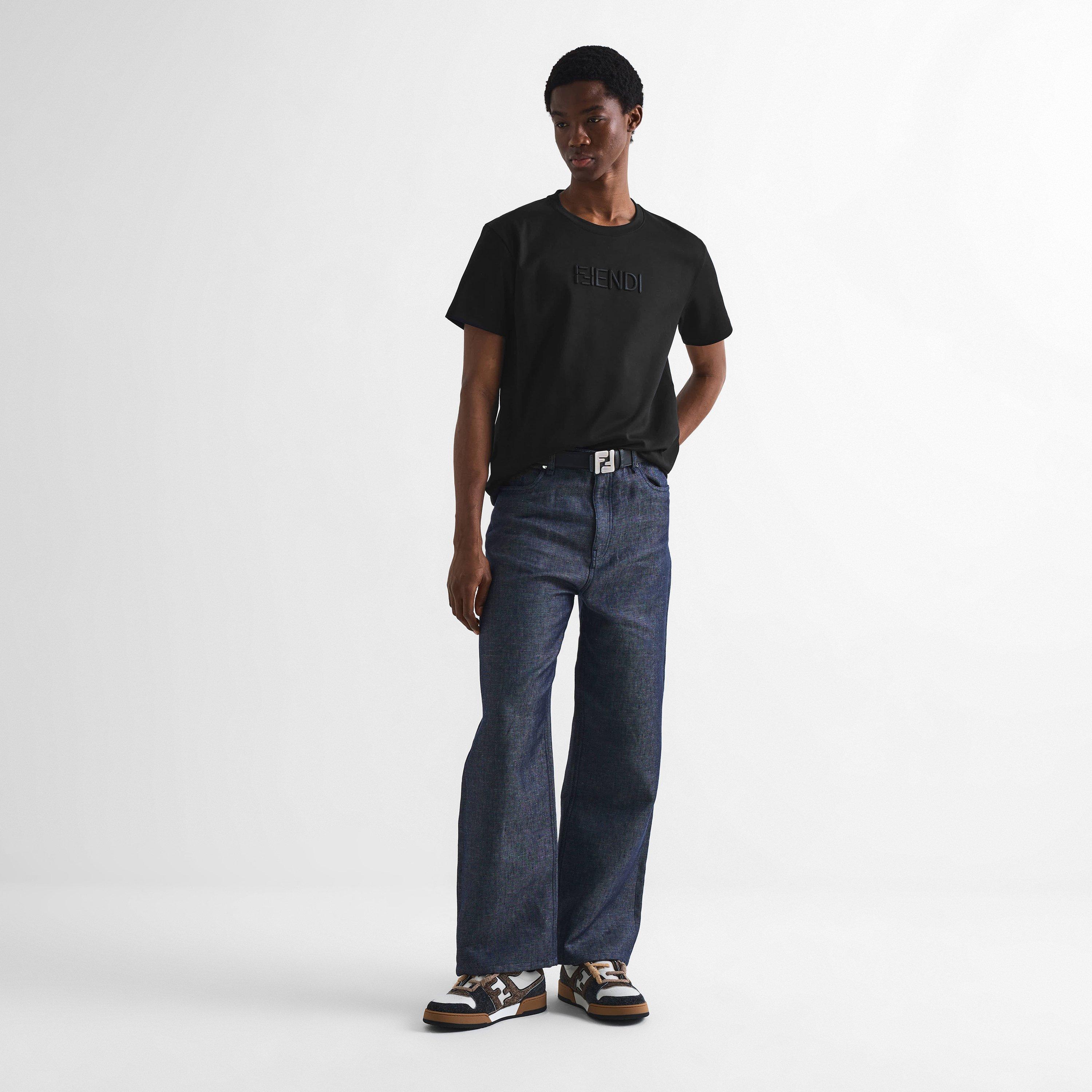 Black - Fendi - Men's T-Shirt - 6