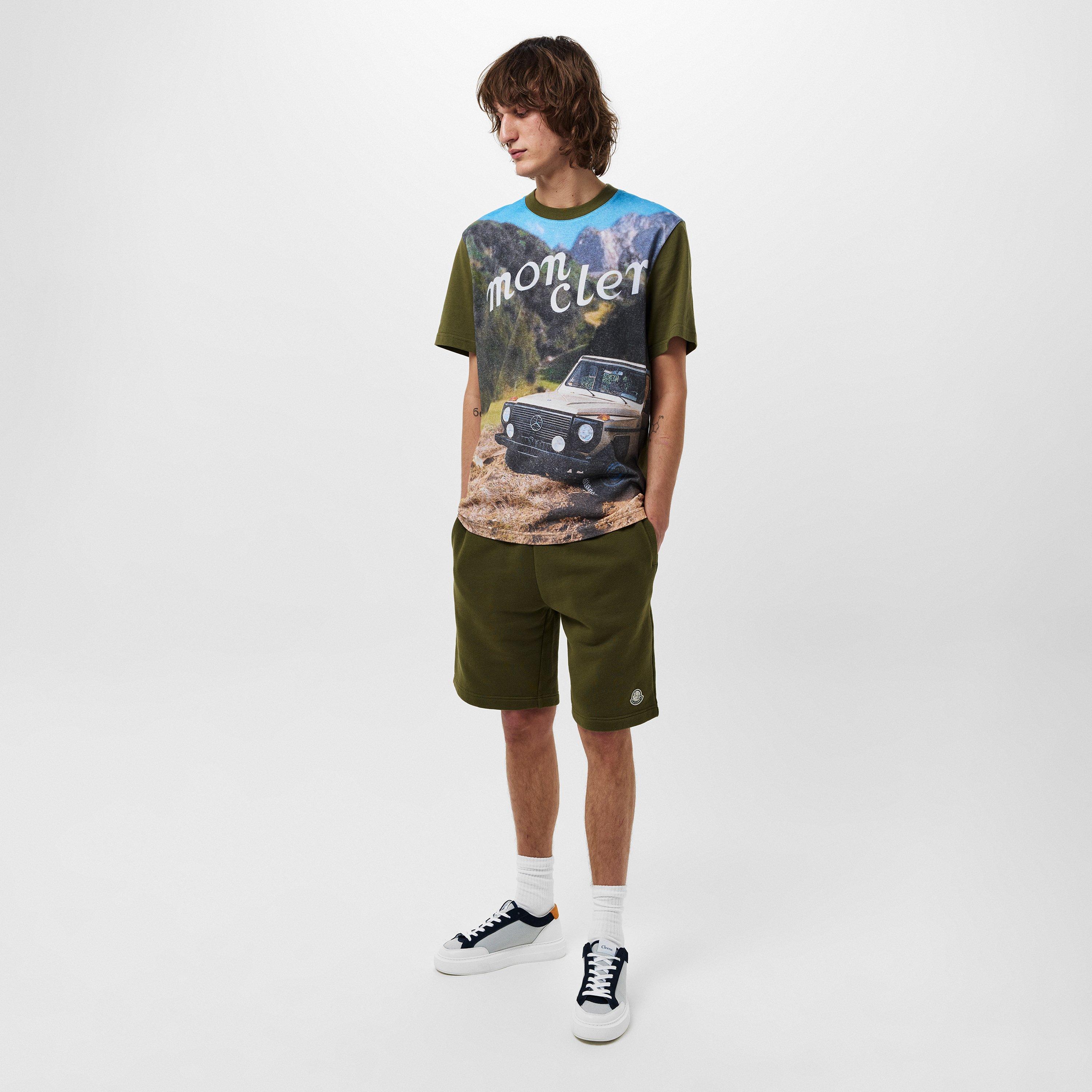 Turquoise 816 - Moncler - By Nigo G-Class Graphic T-Shirt - 6
