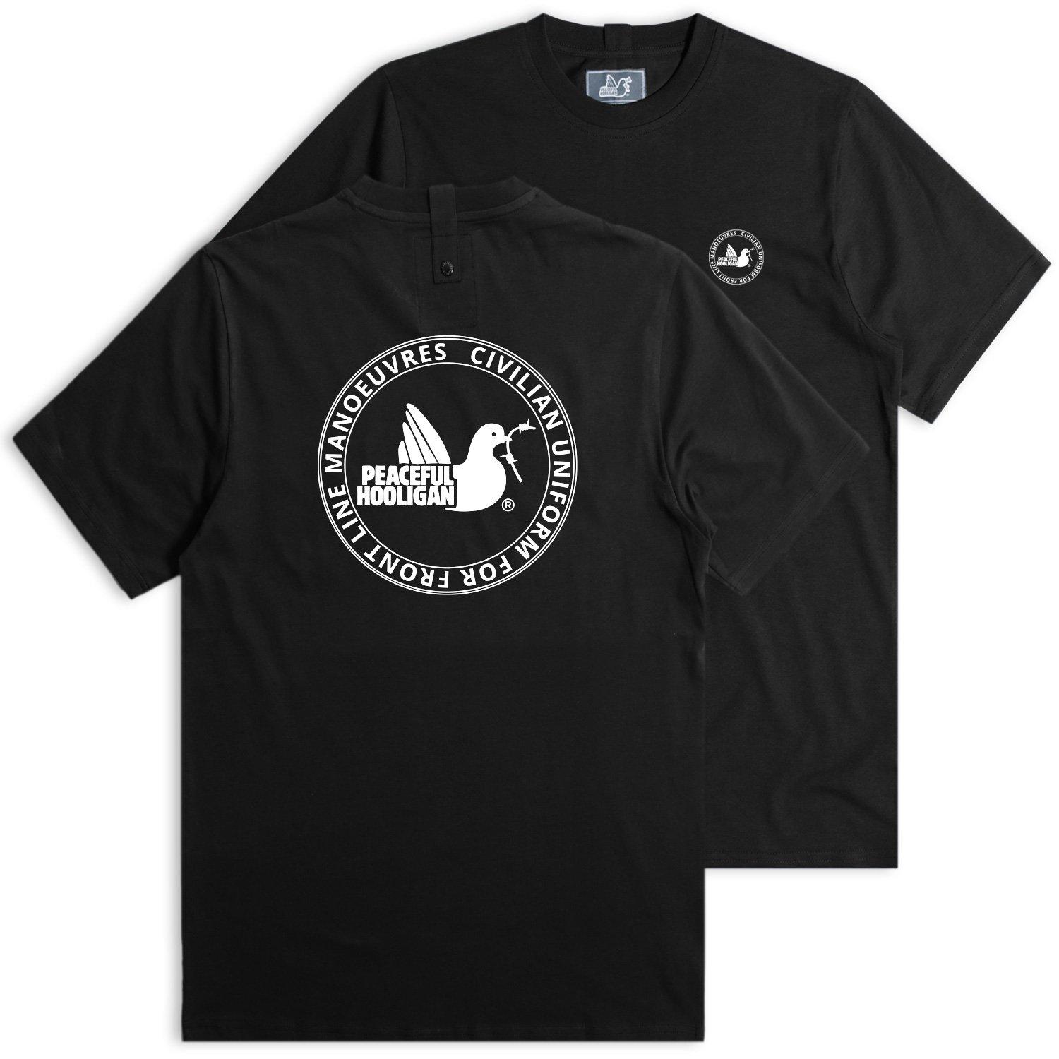 Black - Peaceful Hooligan - Peaceful Regular Fit T-Shirt - 5