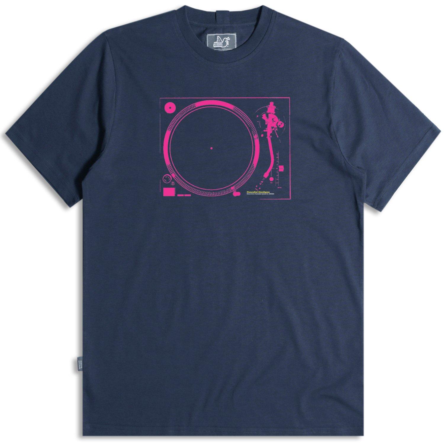 Navy - Peaceful Hooligan - Peaceful Deck Regular Fit T-Shirt - 5