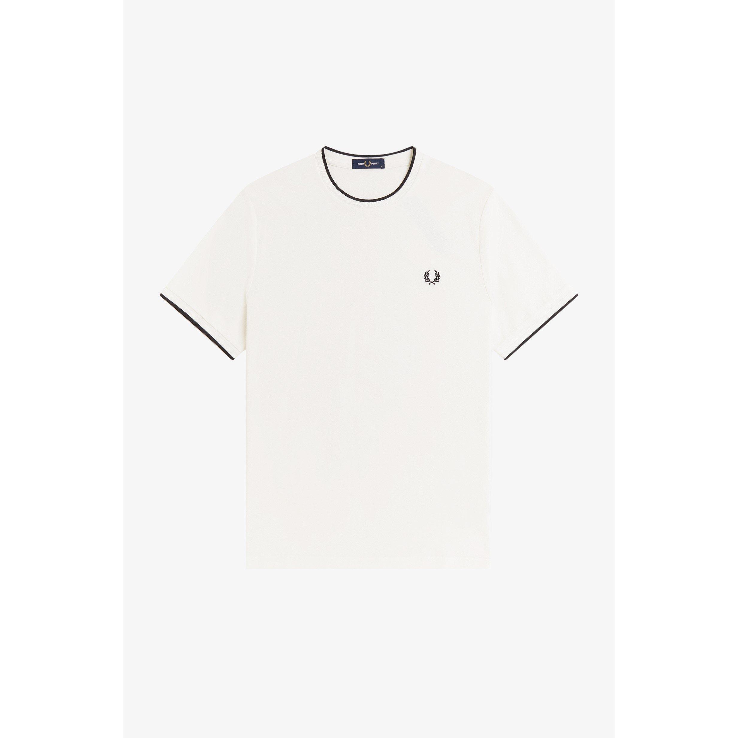 Fred Perry Men's T-Shirt - White 303 - M