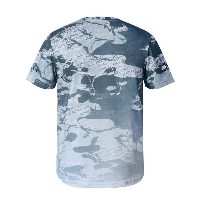 Camo gris - Fabric - T-shirt Kaki Vaude Moab IV azul escuro grená mulher - 5