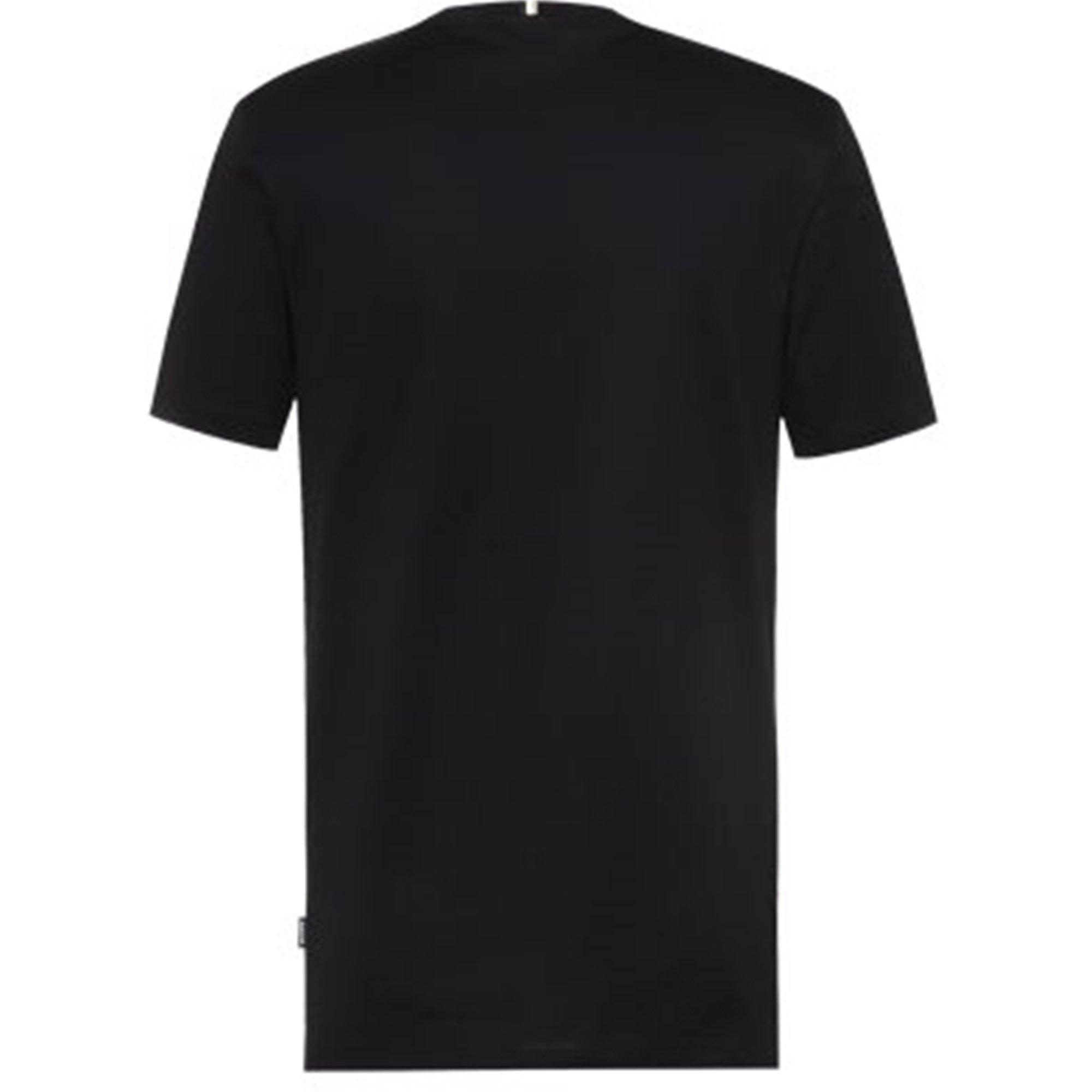 Black 001 - Boss - Men's Tessler 150 Soft Cotton T-Shirt - 6