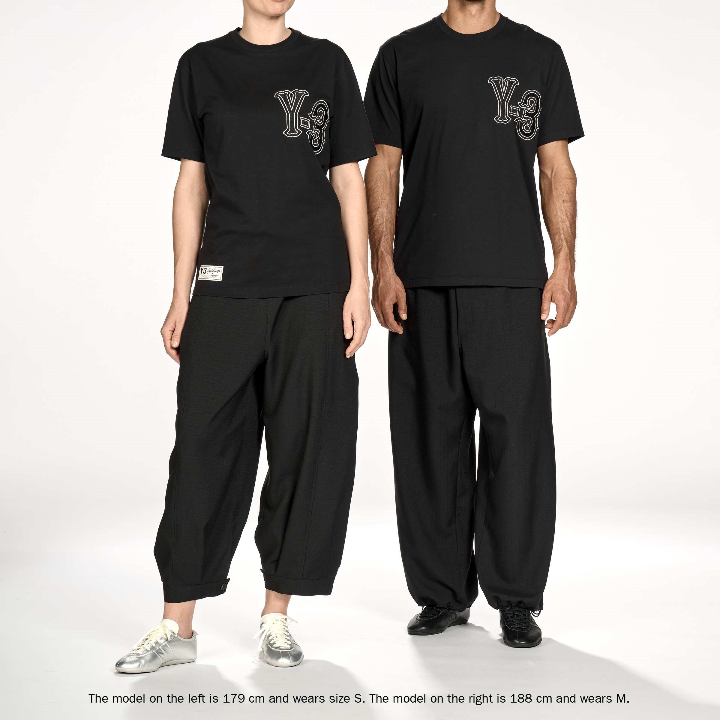 Black - Y3 - Mens Elite 5 GFX T-Shirt - 3