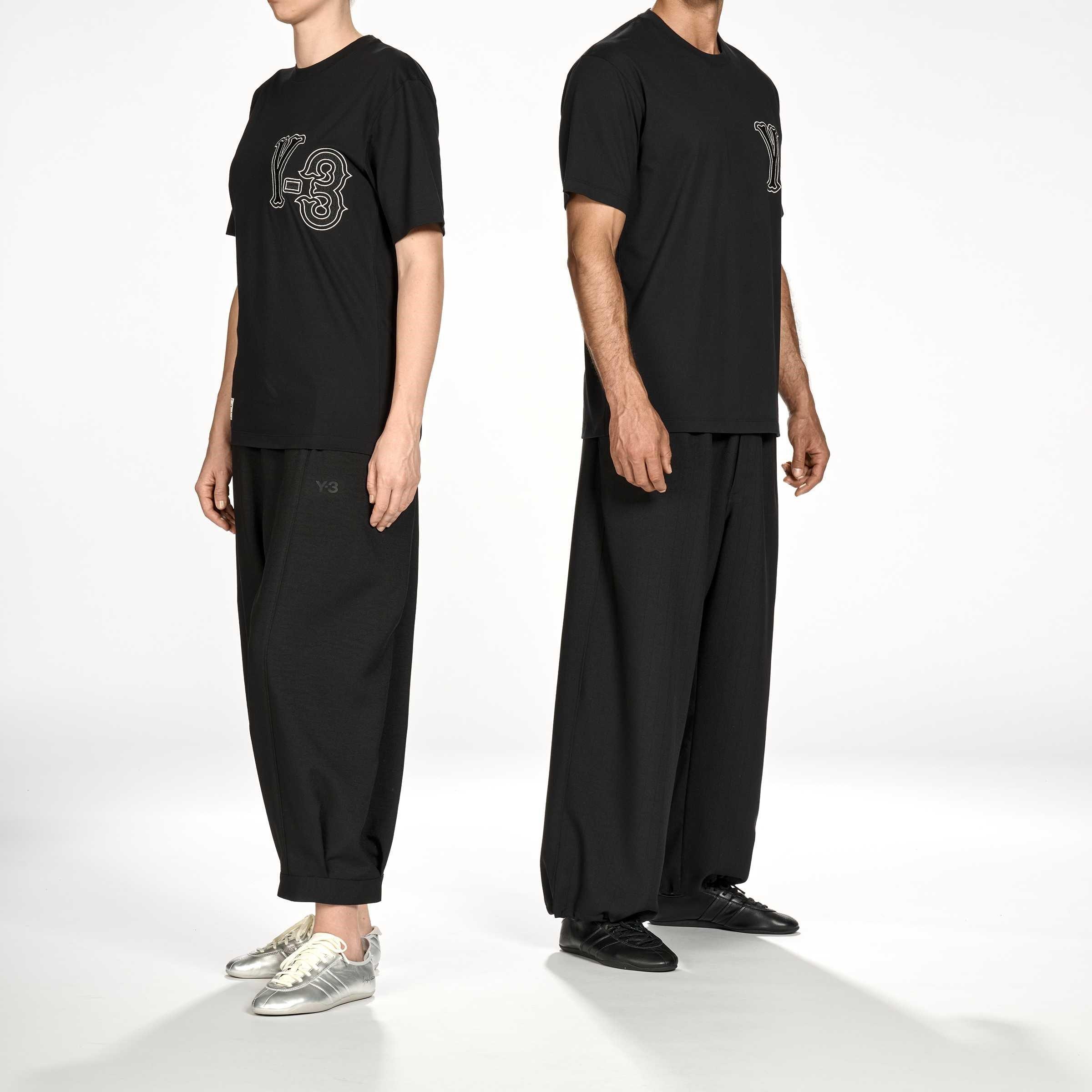 Black - Y3 - Mens Elite 5 GFX T-Shirt - 7