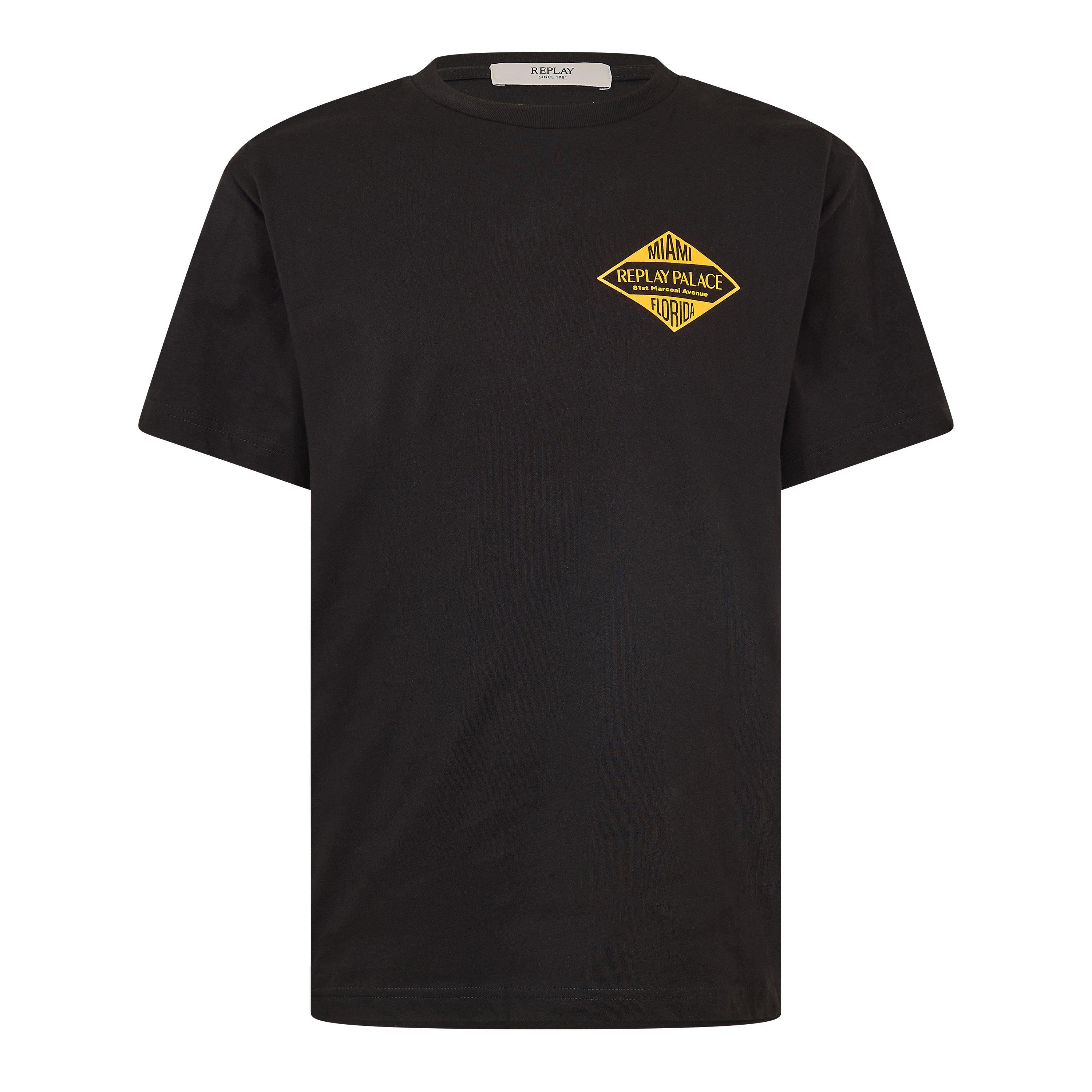 Black - Replay - Men's T-Shirt - 1