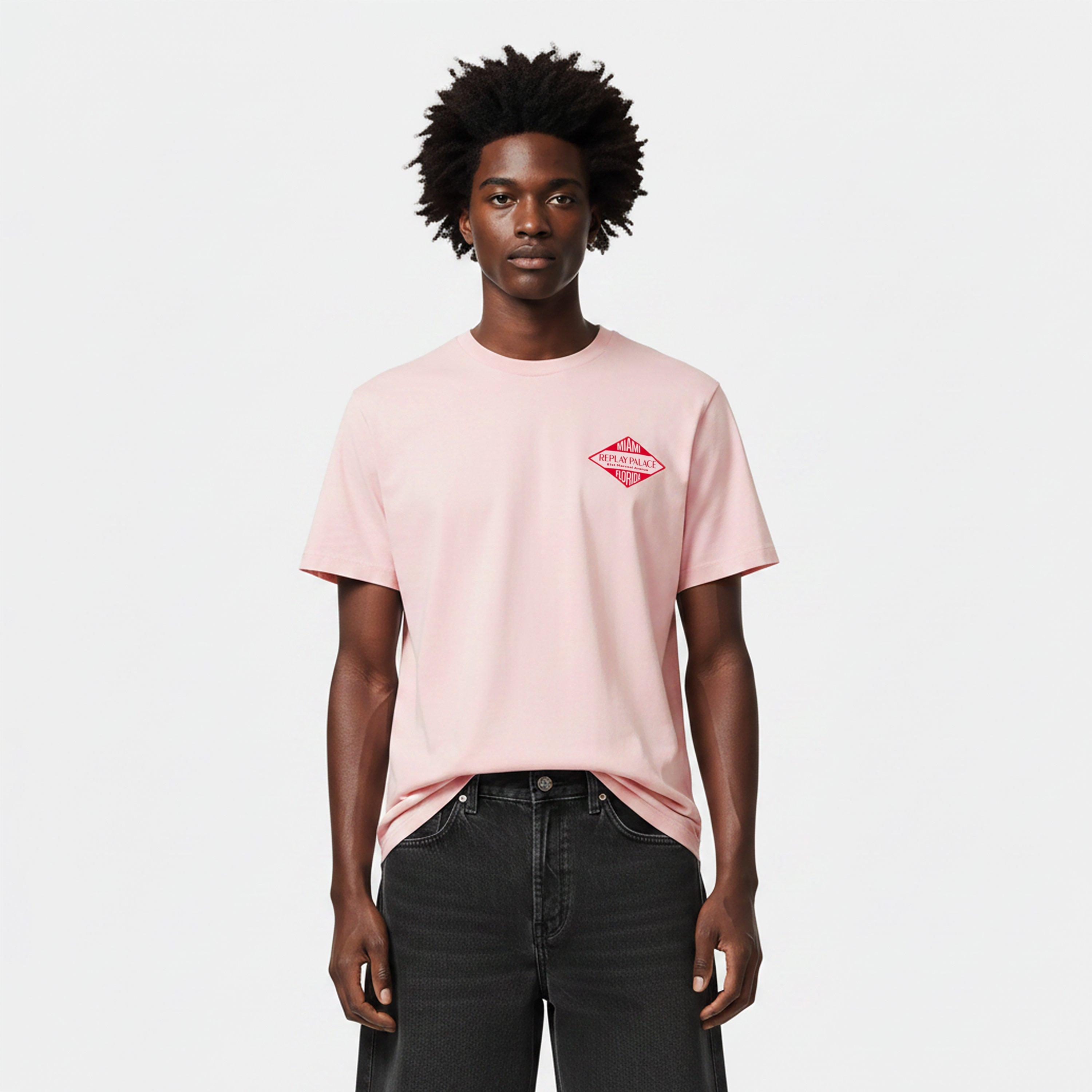 Roze - Replay - Men's T-Shirt - 3