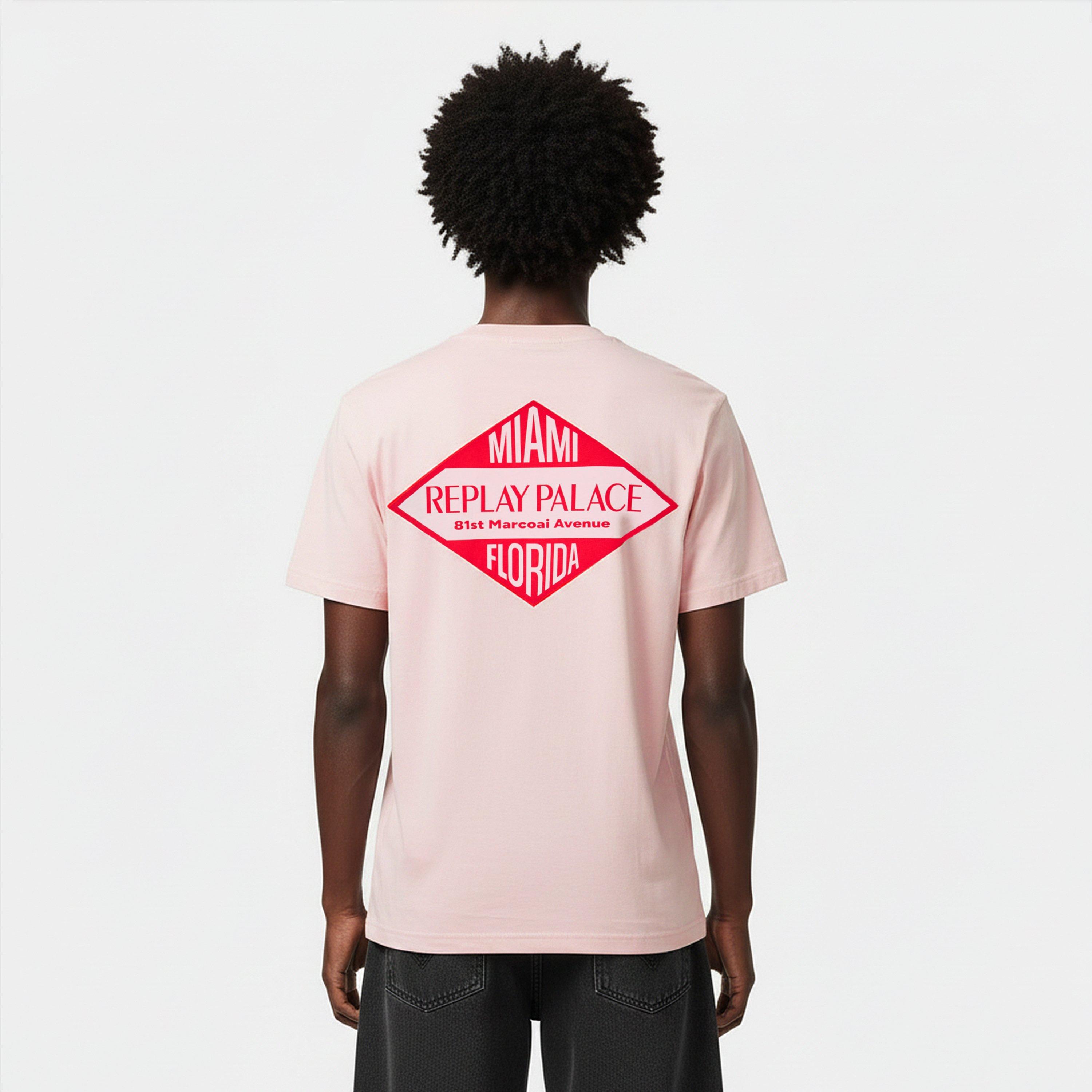 Roze - Replay - Men's T-Shirt - 4